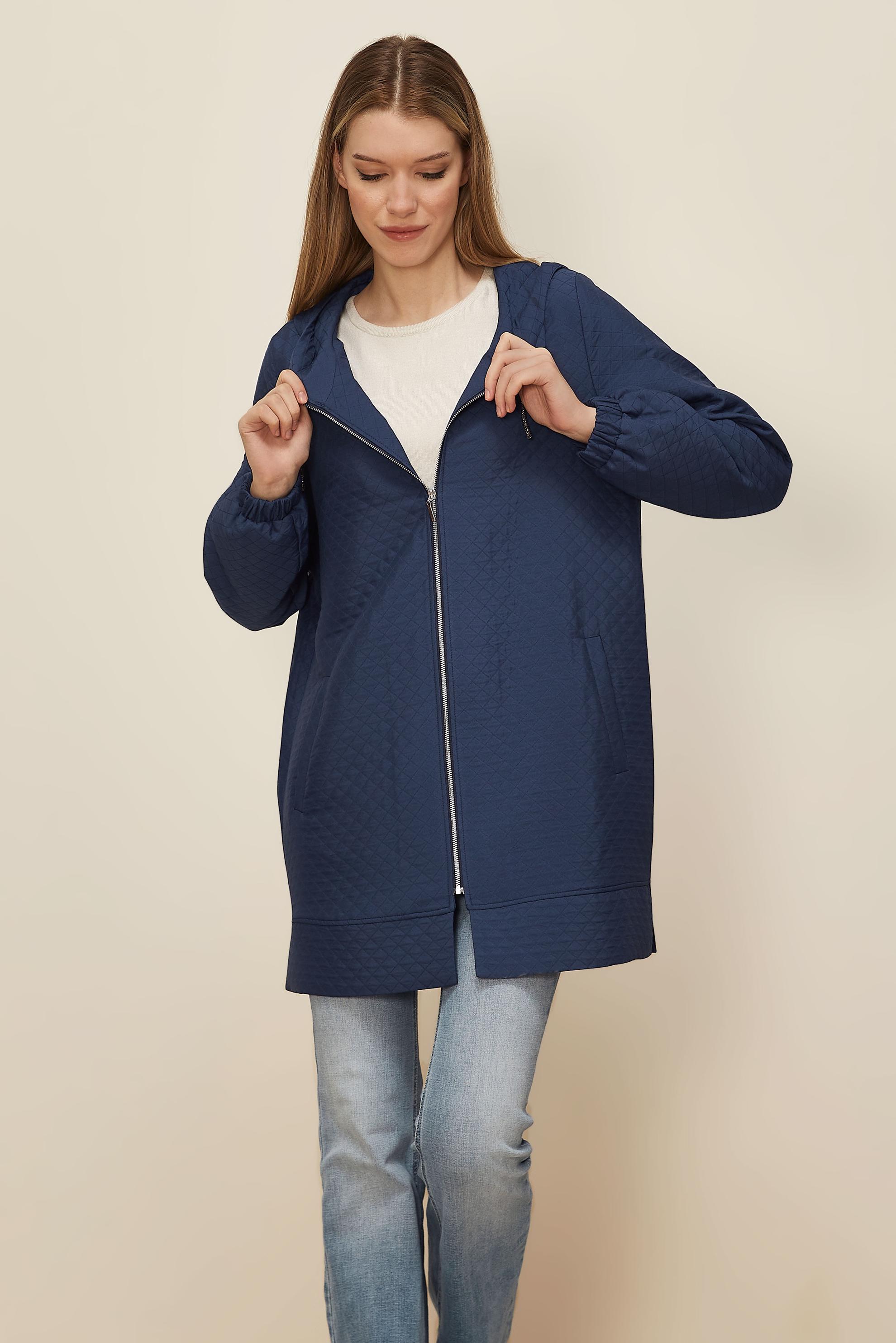 Tesettür giyim LACİVERT KAPİTONE GİY ÇIK 45290