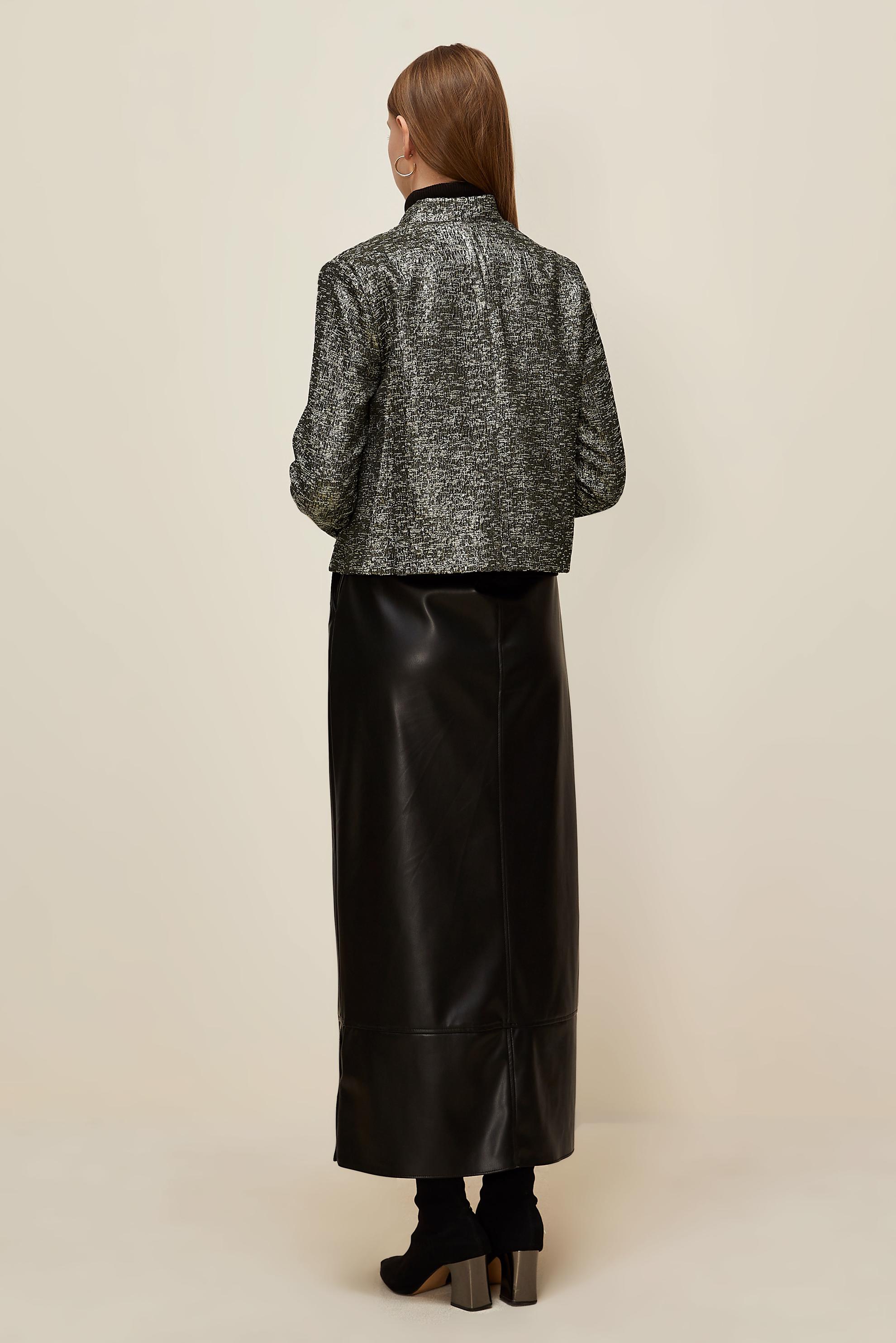 Tesettür giyim ALTIN JAKAR CEKET 45936