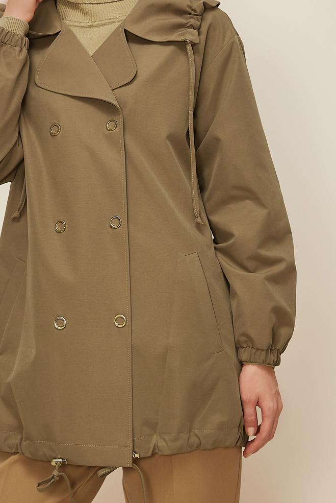 Tesettür giyim KAHVE 45982 FLORANCE 427 GİY ÇIK 38-44 TEK 40 - ALVİNA