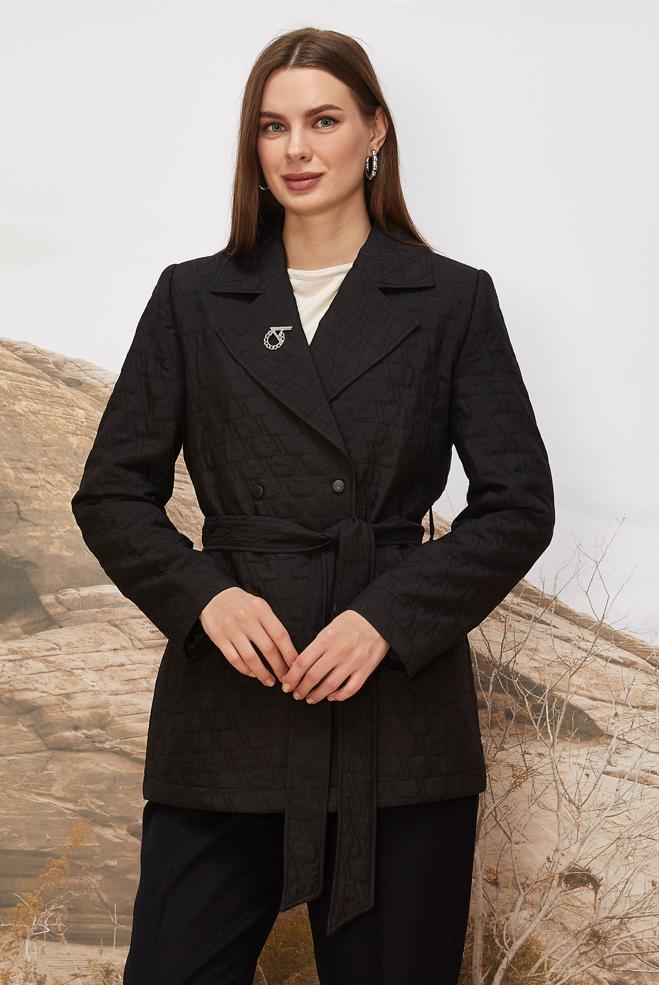 Hijab clothing BLACK 46000 KAPİTONE 5058 CEKET 38-44 TEK40 - ALVİNA