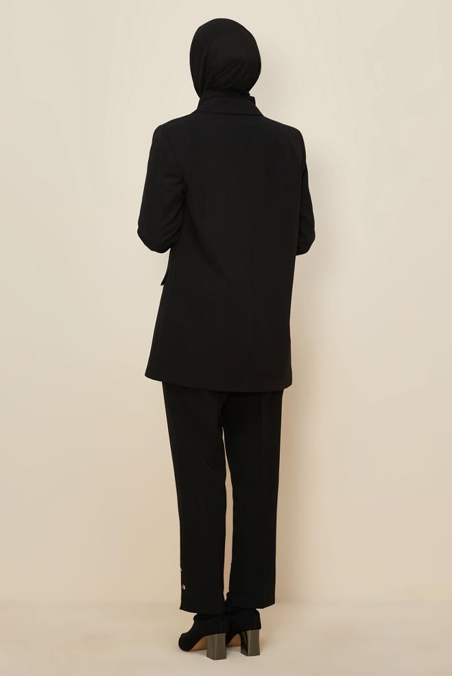 Hijab clothing BLACK 46191 4102 CEKET 38-46 TEK 40 - ALVİNA