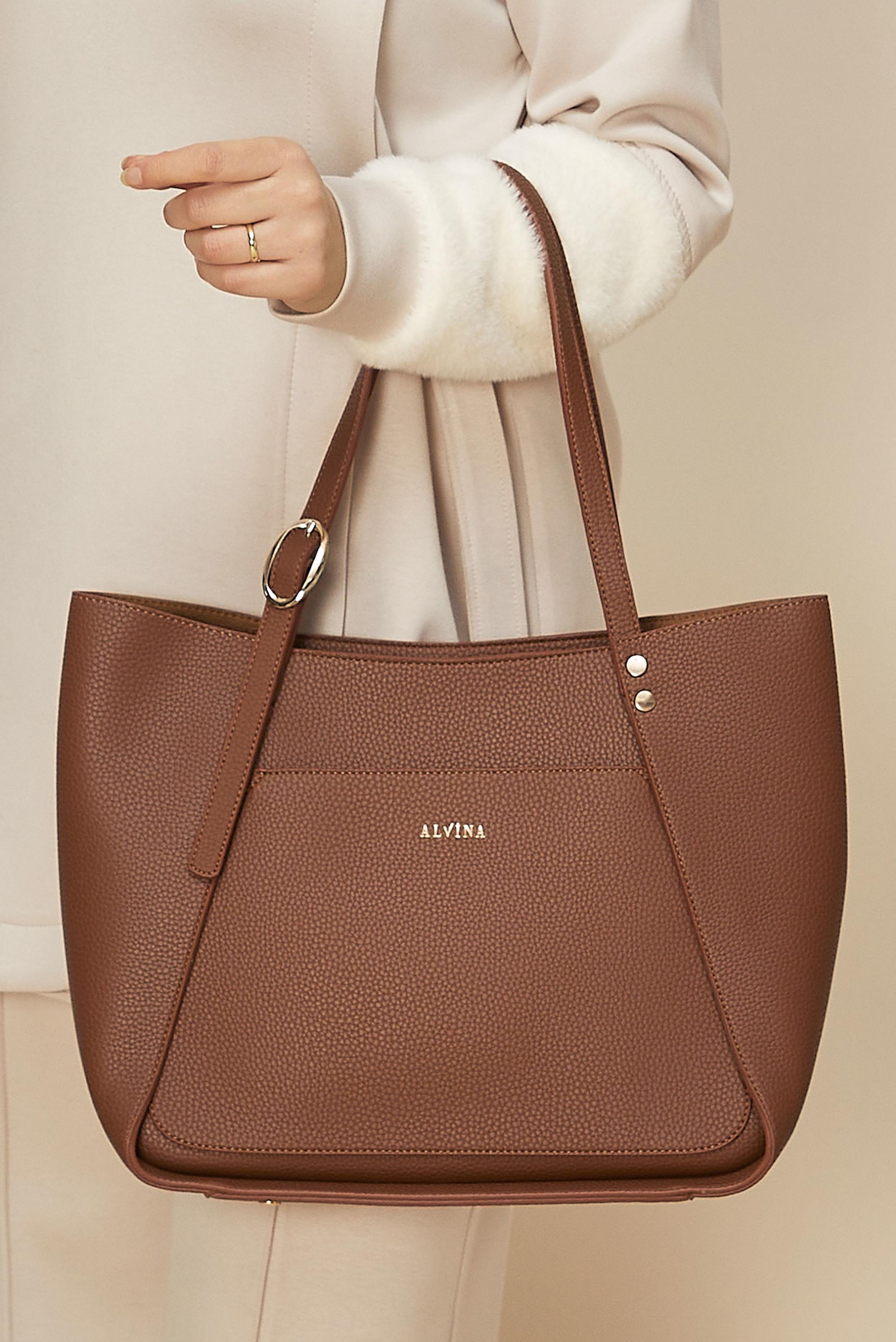 Hijab clothing TABA ALVINA FAUX-LEATHER SHOULDER BAG 1286