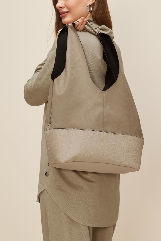 Hijab clothing MINK ALVINA SUEDE DETAILED BAG 1972 - ALVİNA