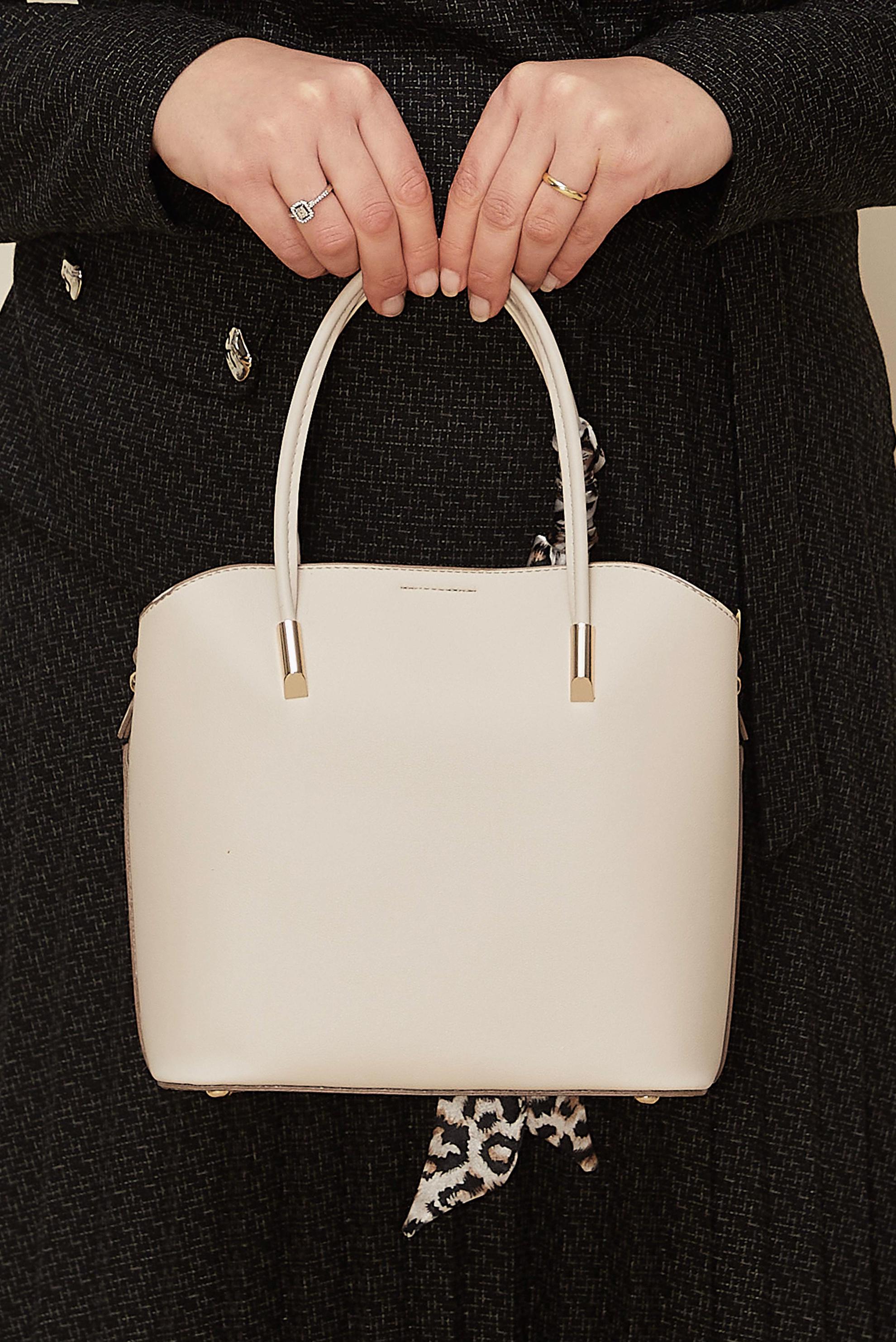 Vêtements hijab BLANC ALVINA SAC À MAIN AVEC FOULARD 2147