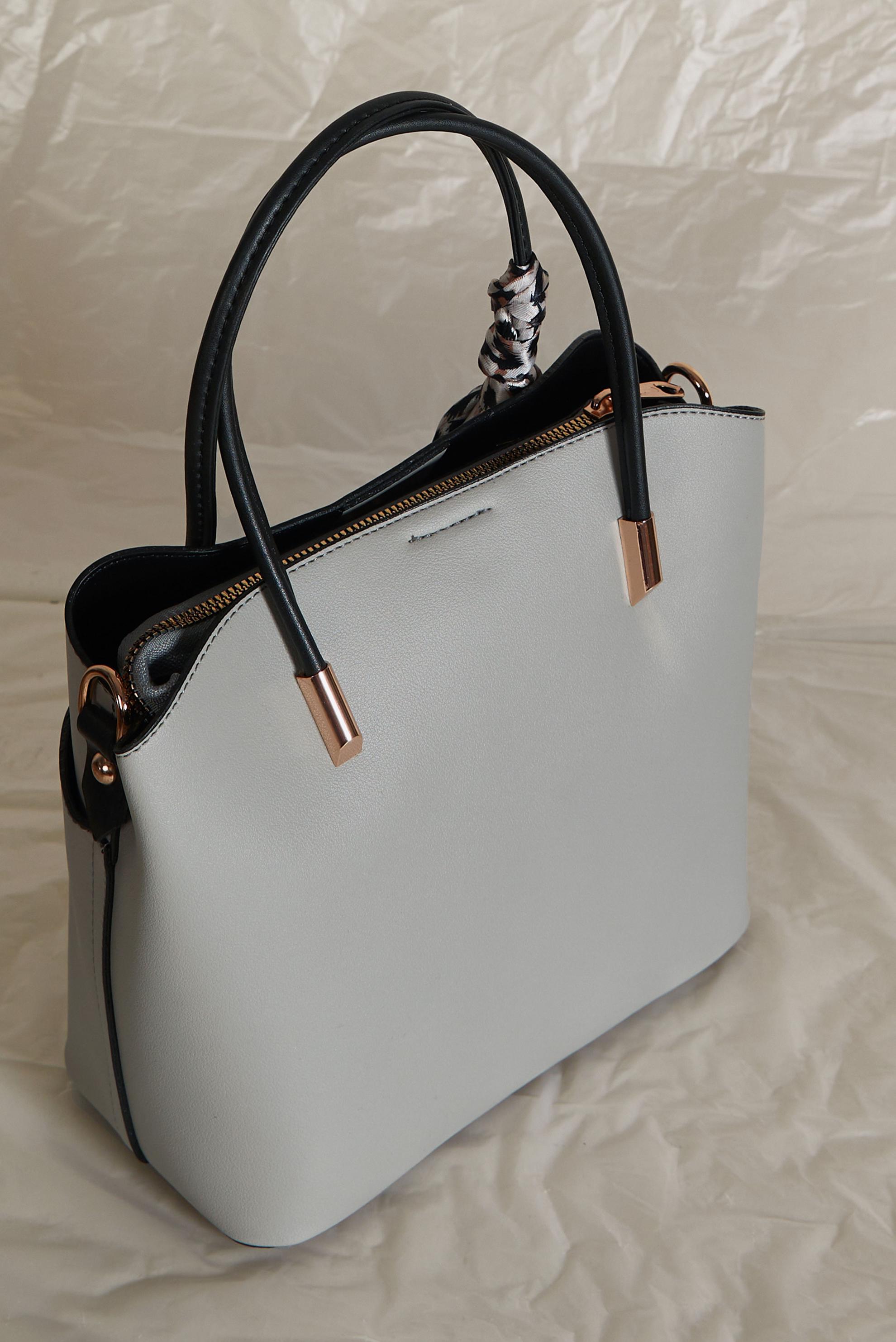 Tesettür giyim GRİ ALVİNA ÇANTA 2147