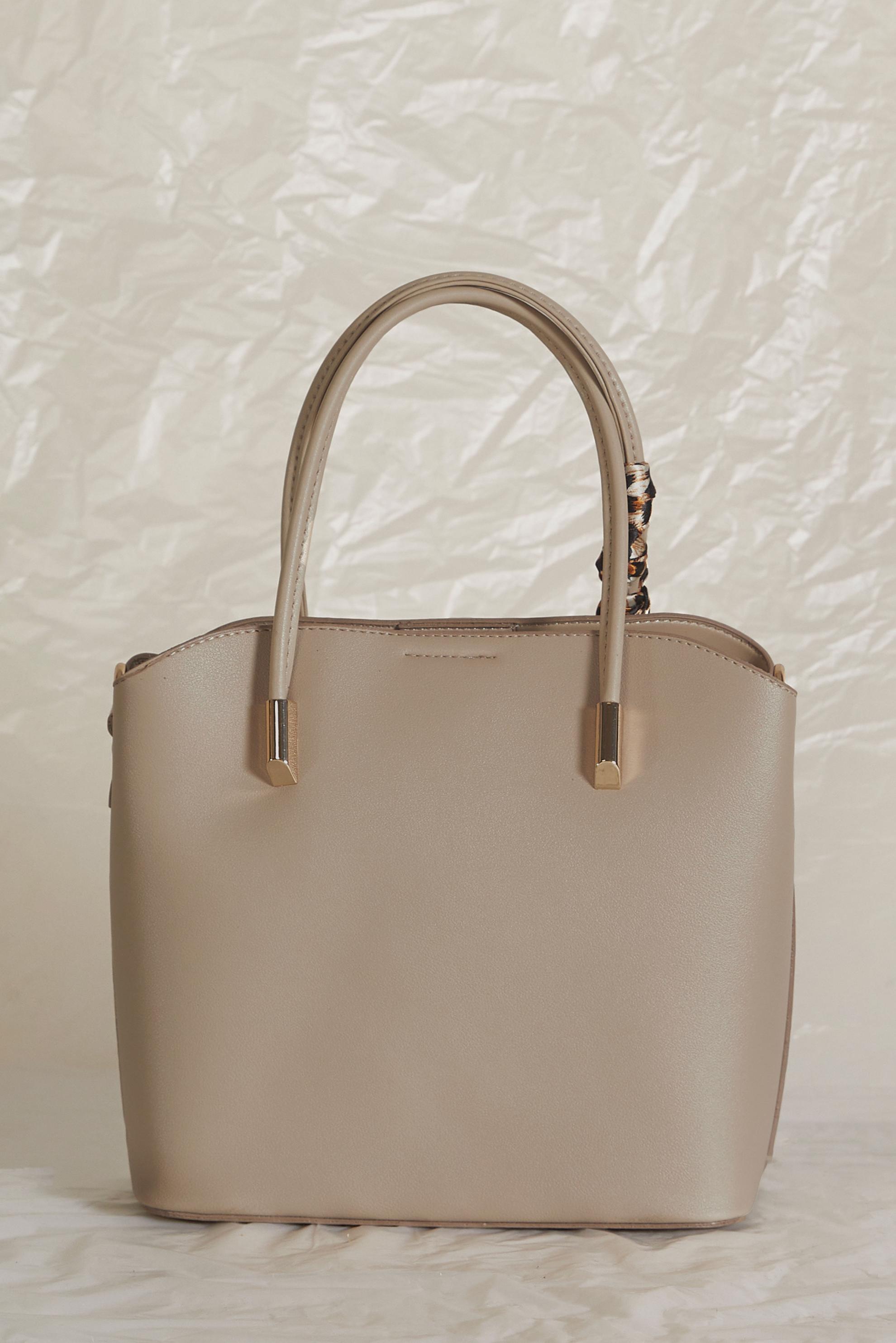 Tesettür giyim VİZON ALVİNA ÇANTA 2147