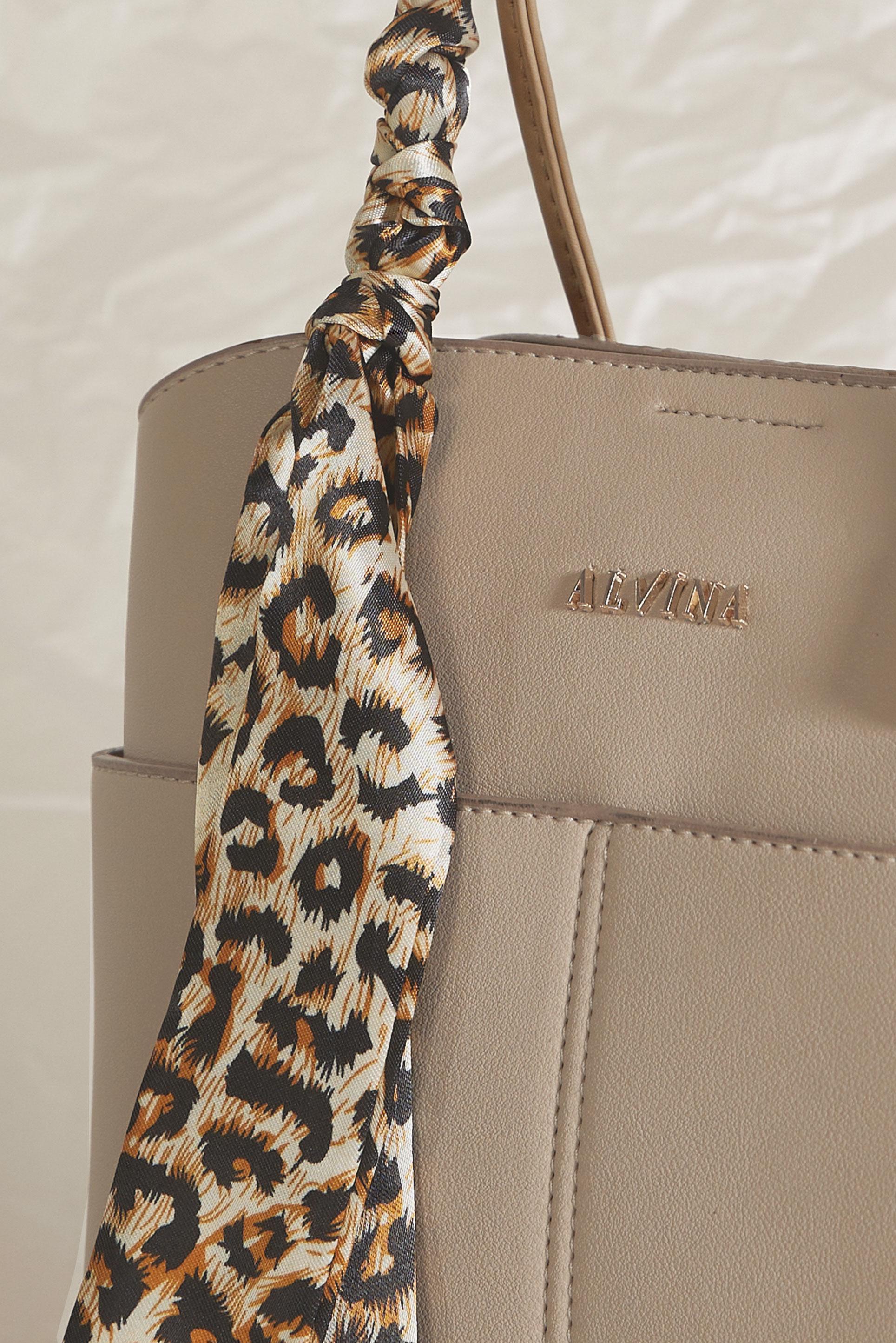 Tesettür giyim VİZON ALVİNA ÇANTA 2147