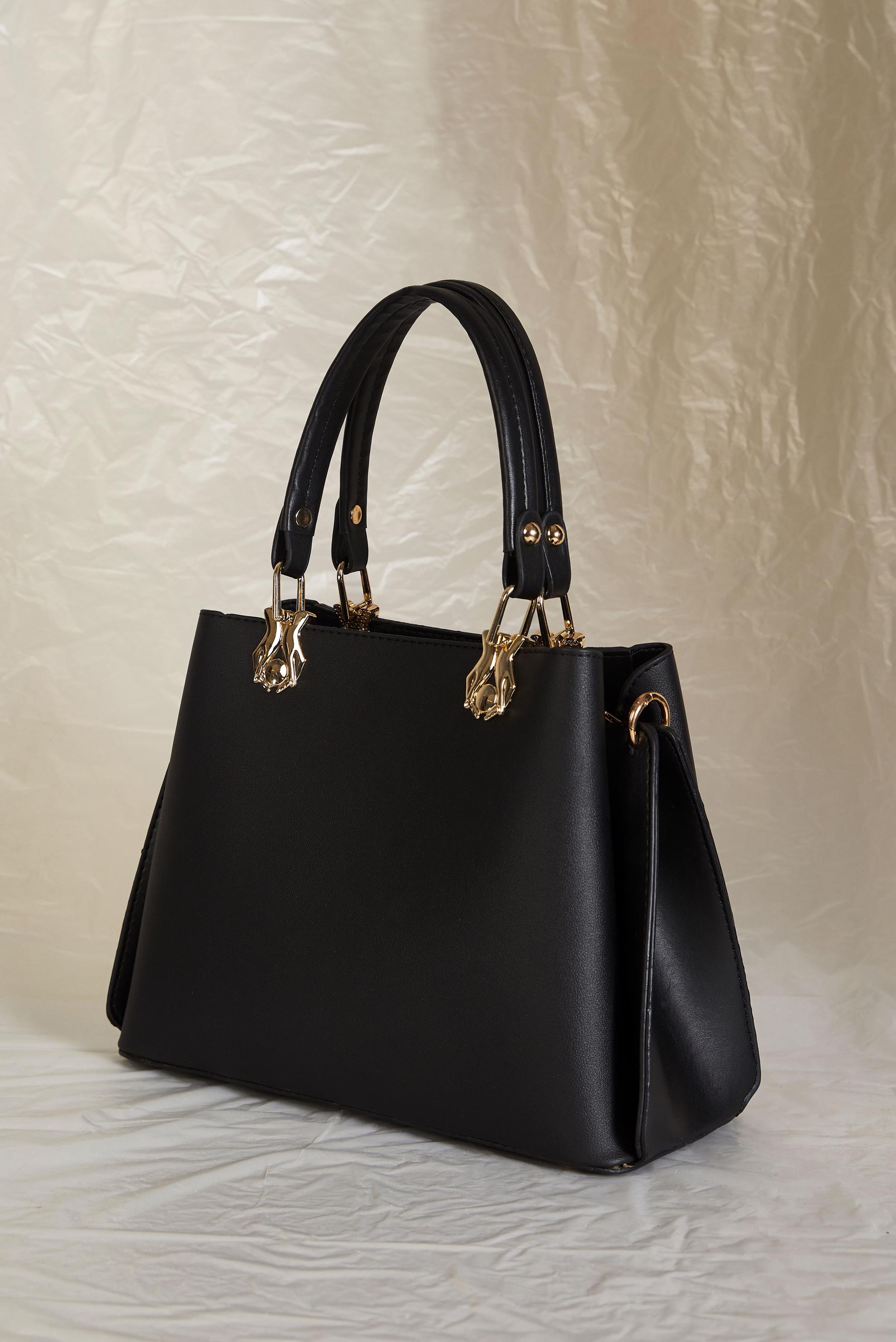 Tesettür giyim SİYAH 2176 ALVİNA ÇANTA(SHB)