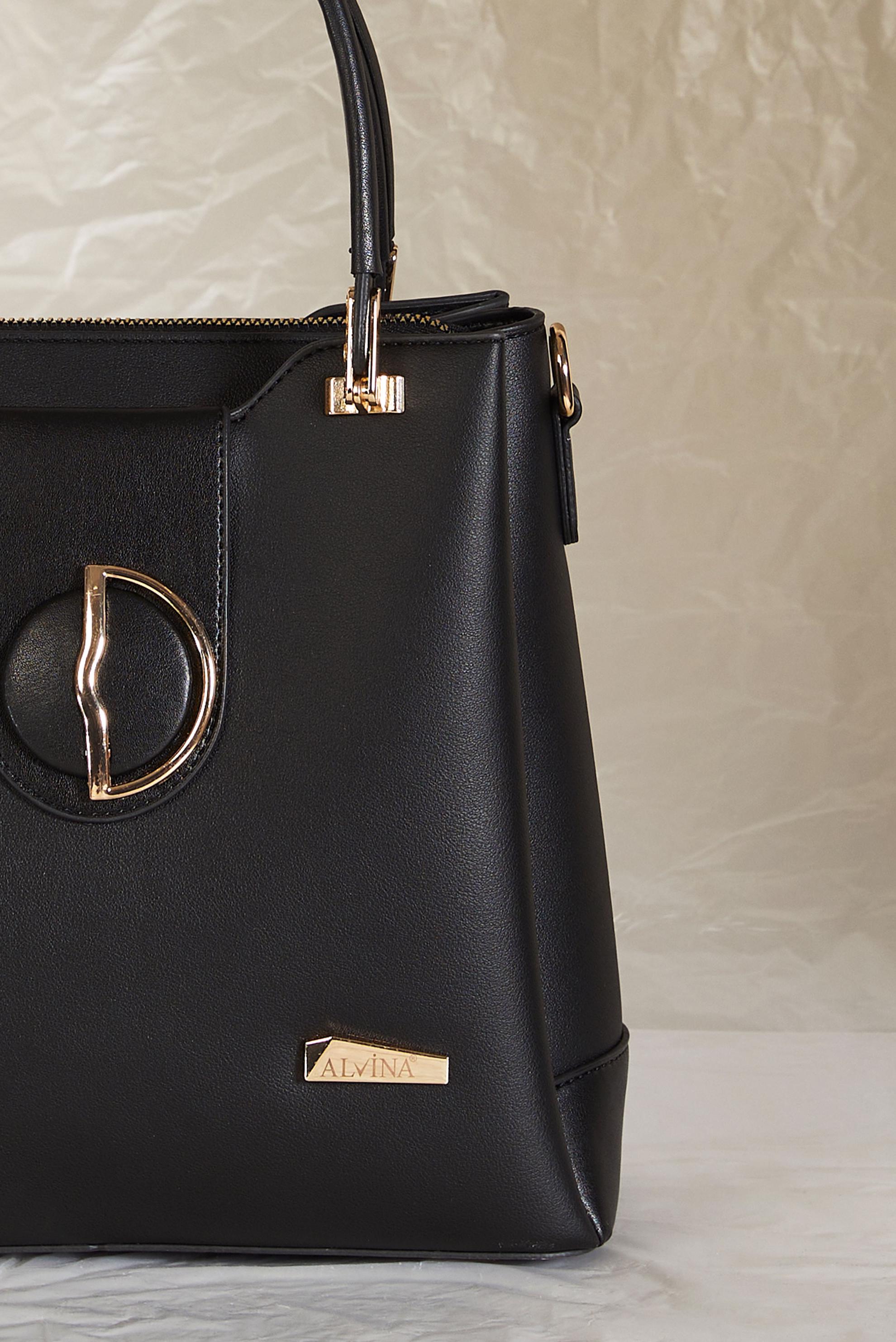 Tesettür giyim SİYAH 2176 ALVİNA ÇANTA(SHB)