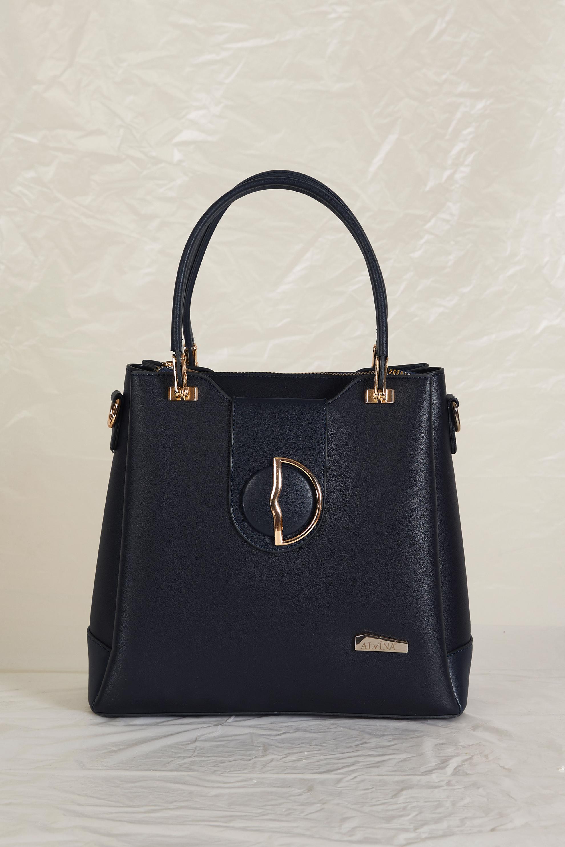 Tesettür giyim LACİVERT 2176 ALVİNA ÇANTA(SHB)