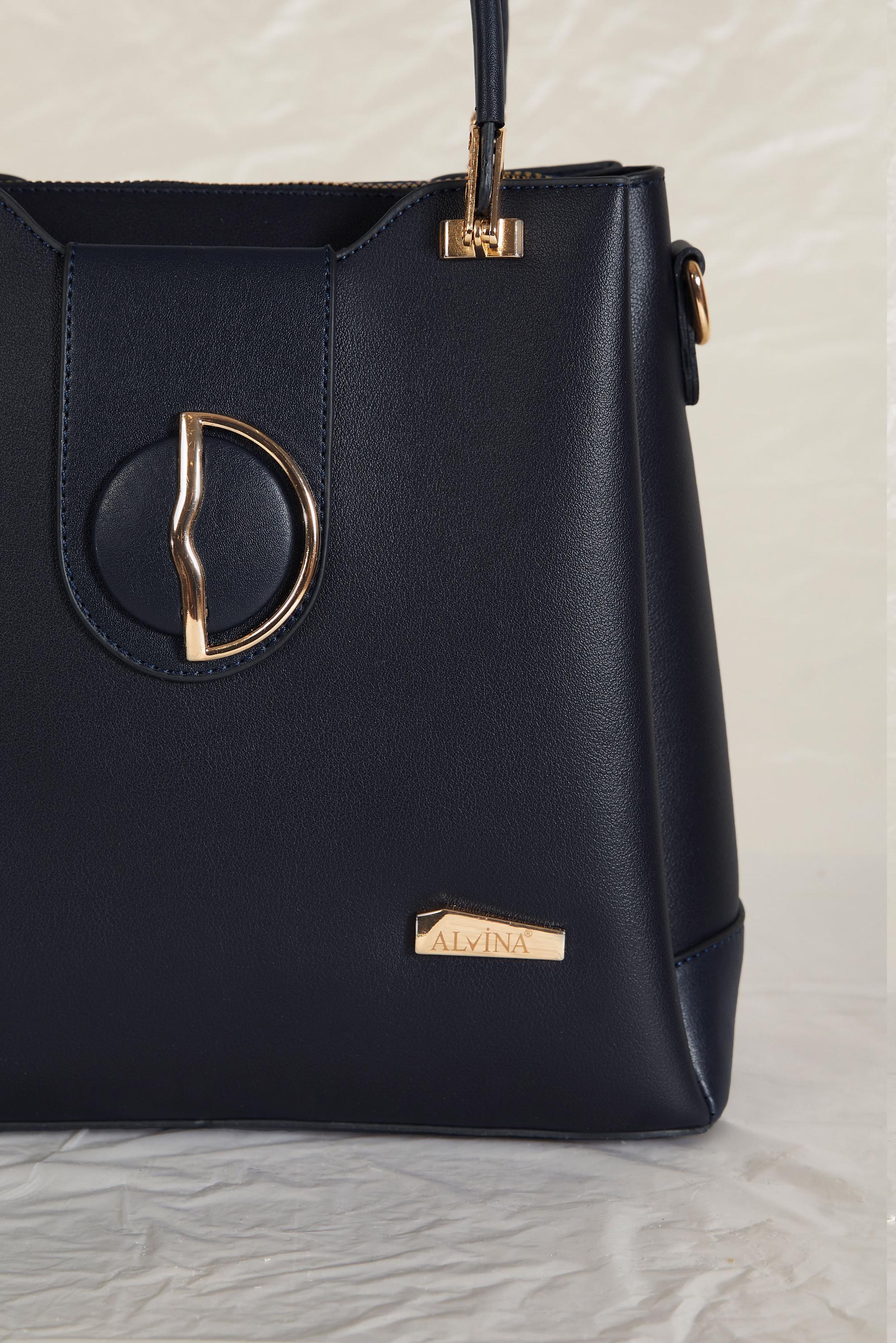 Tesettür giyim LACİVERT 2176 ALVİNA ÇANTA(SHB)