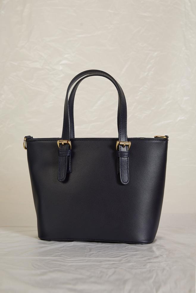 Vêtements hijab BLEU MARINE ALVINA ACCESSOIRE SAC EN SIMILICUIR DÉTAILLÉ 2192 - ALVİNA