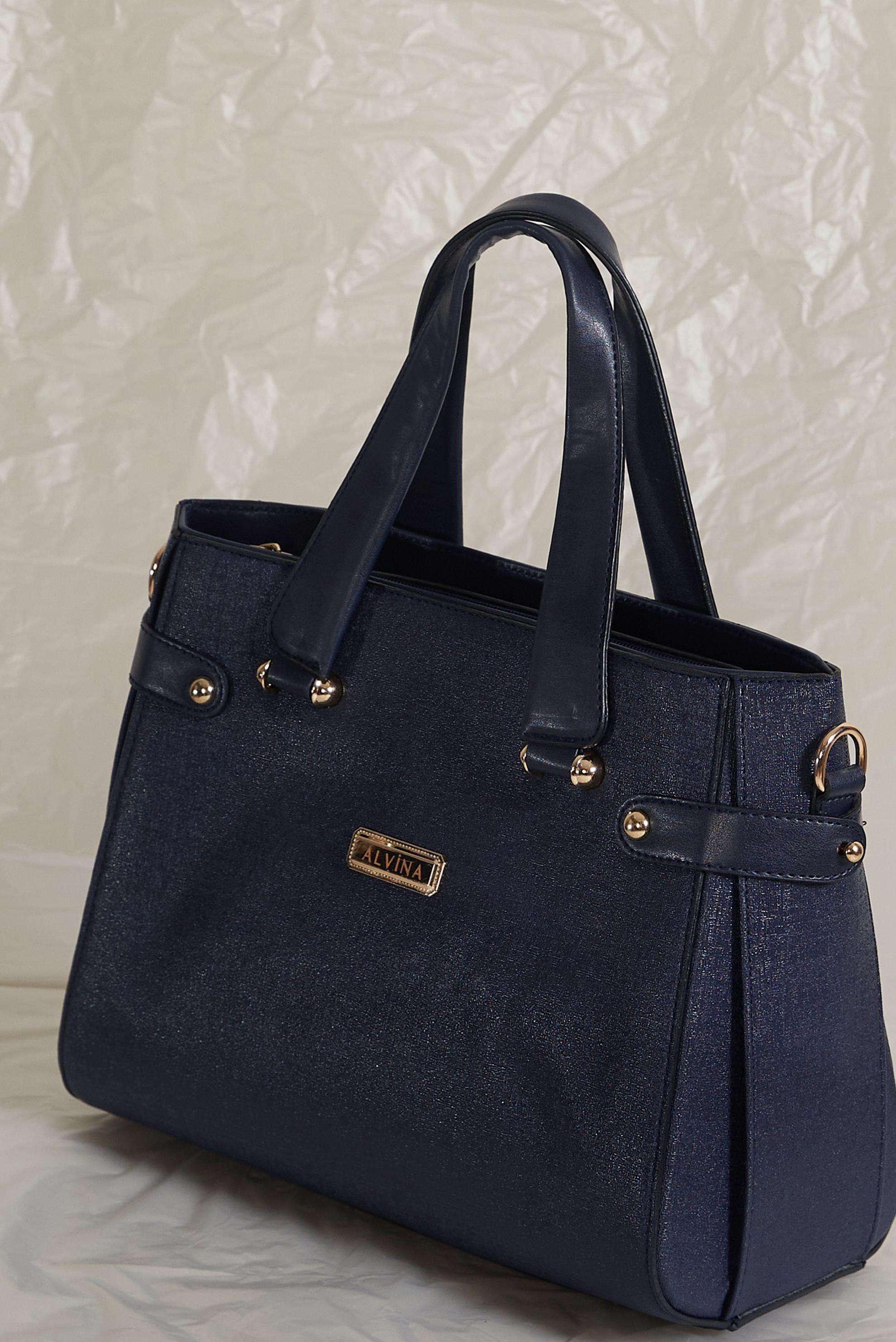 Tesettür giyim LACİVERT ALVİNA ÇANTA 2207