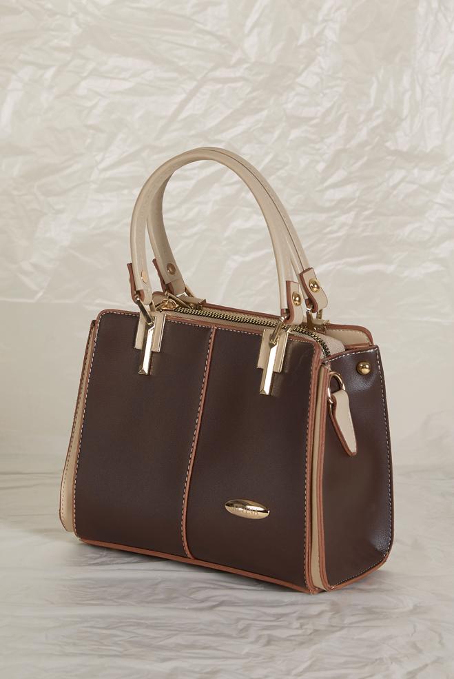 Vêtements hijab BRUN ALVINA BOÎTE SAC 2216 - ALVİNA