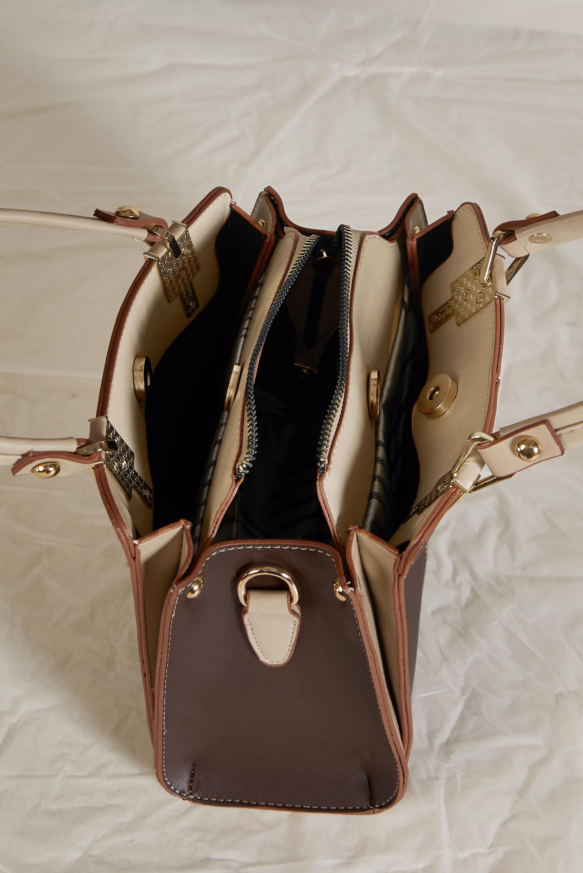 Vêtements hijab BRUN ALVINA BOÎTE SAC 2216