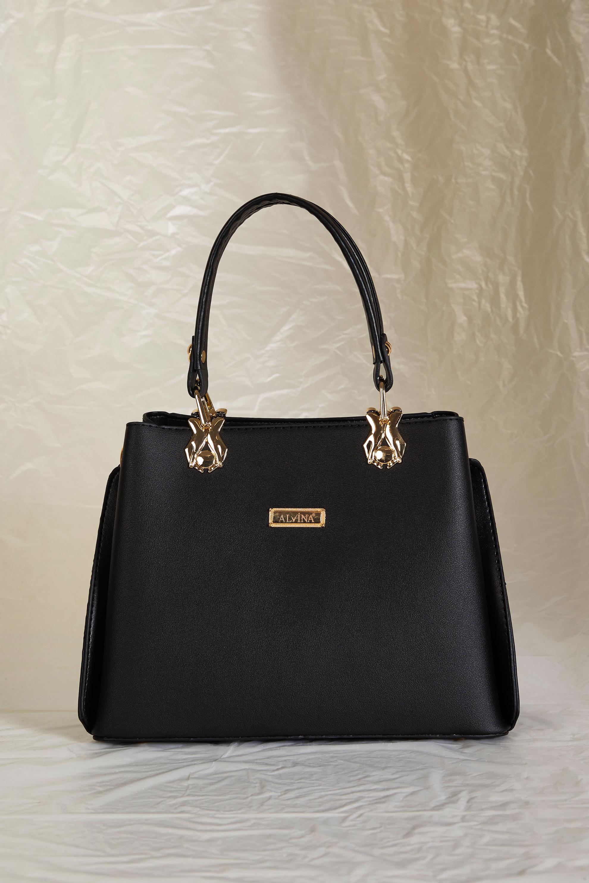 Vêtements hijab NOIR ALVINA SAC EN SIMILICUIR 2218