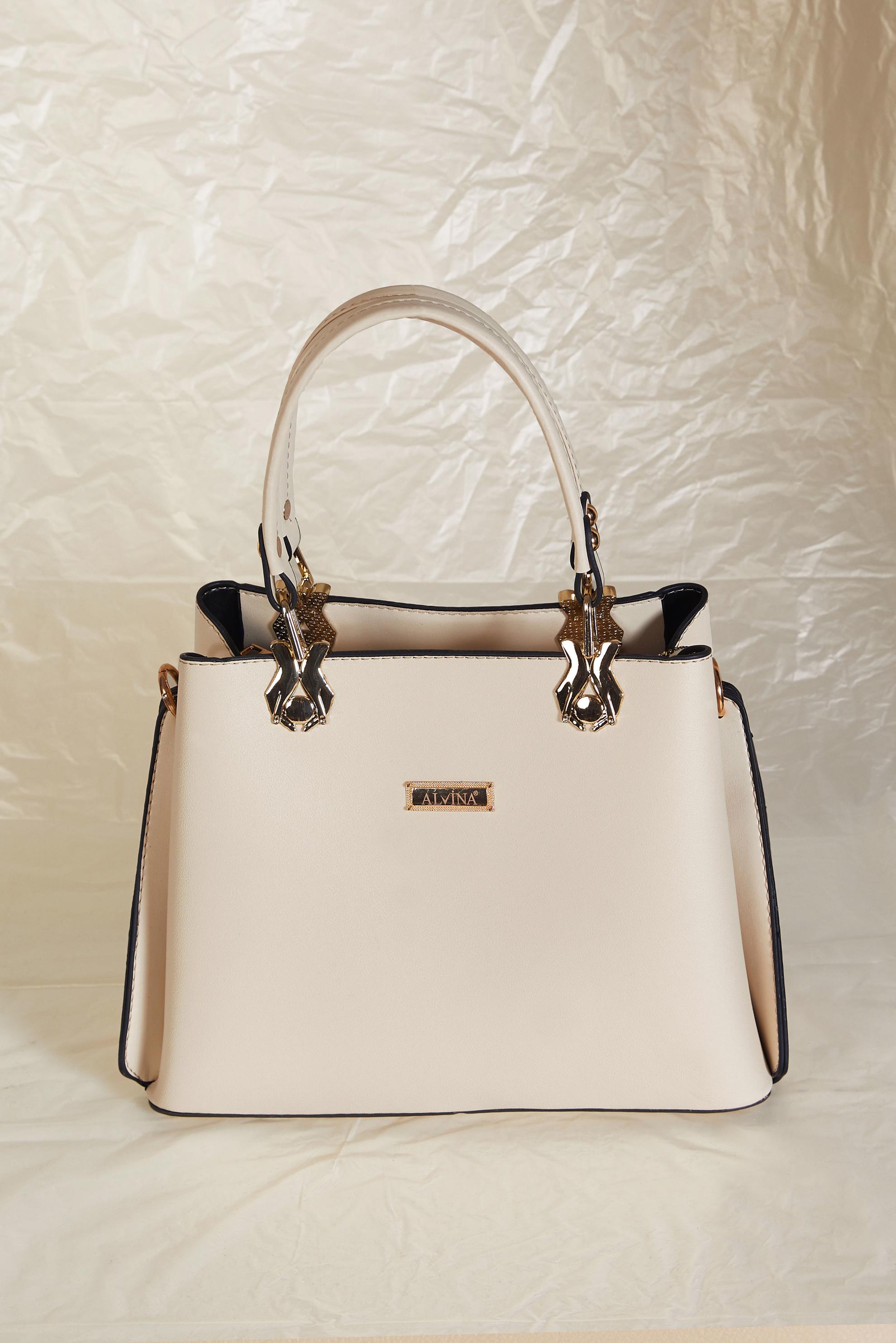 Vêtements hijab BLANC ALVINA SAC EN SIMILICUIR 2218