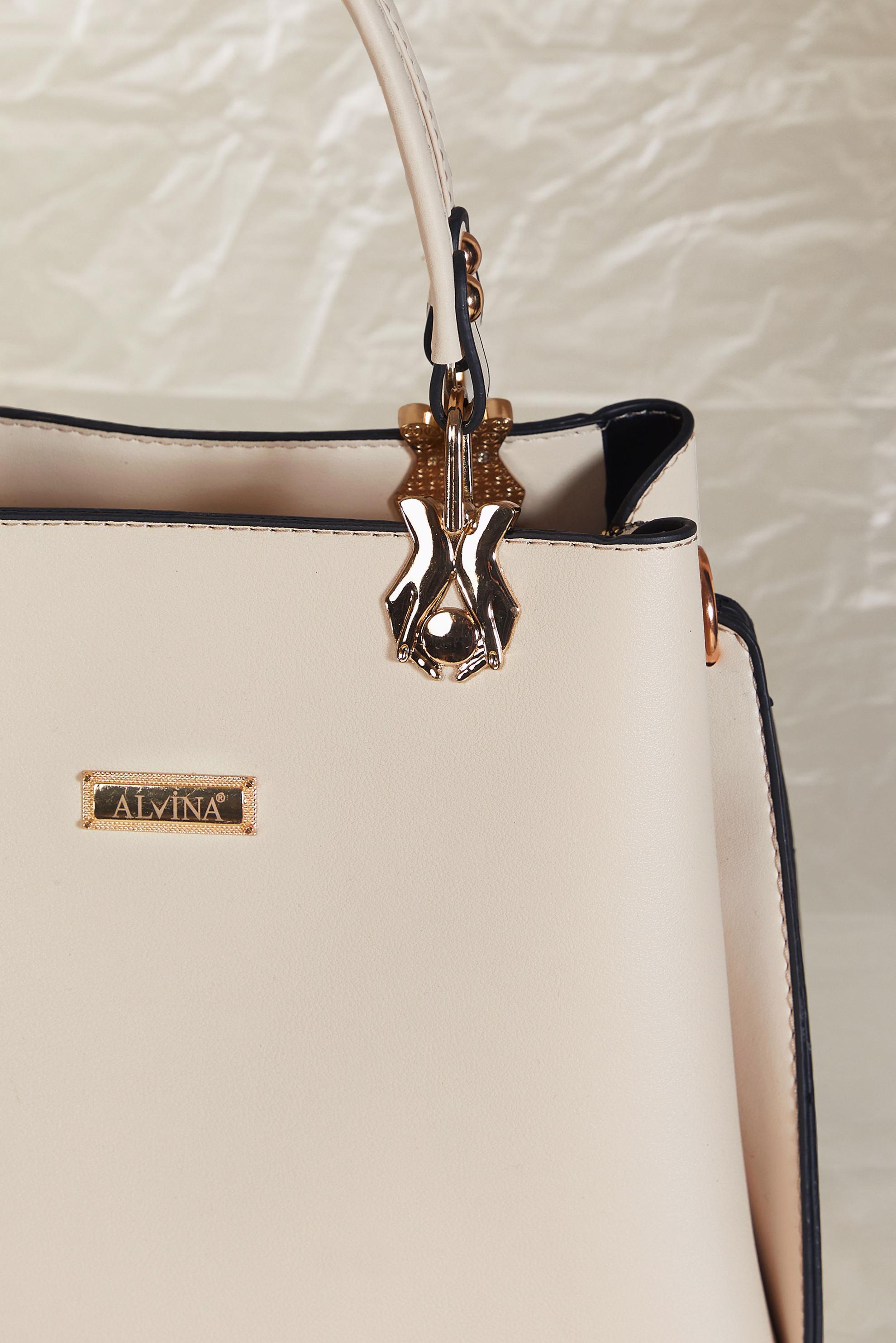 Vêtements hijab BLANC ALVINA SAC EN SIMILICUIR 2218