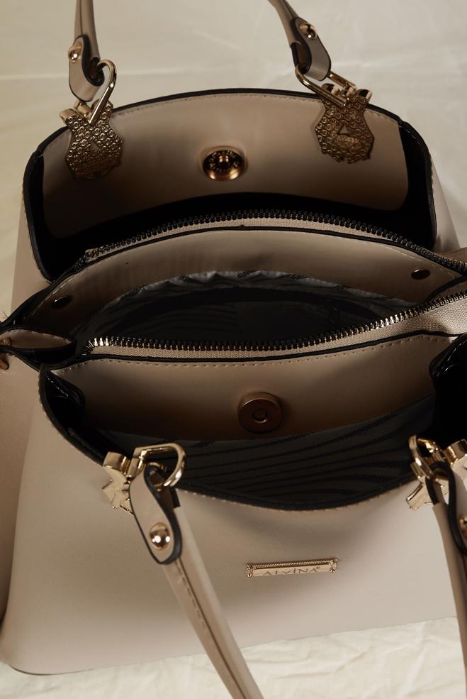 Vêtements hijab VISON ALVINA SAC EN SIMILICUIR 2218 - ALVİNA