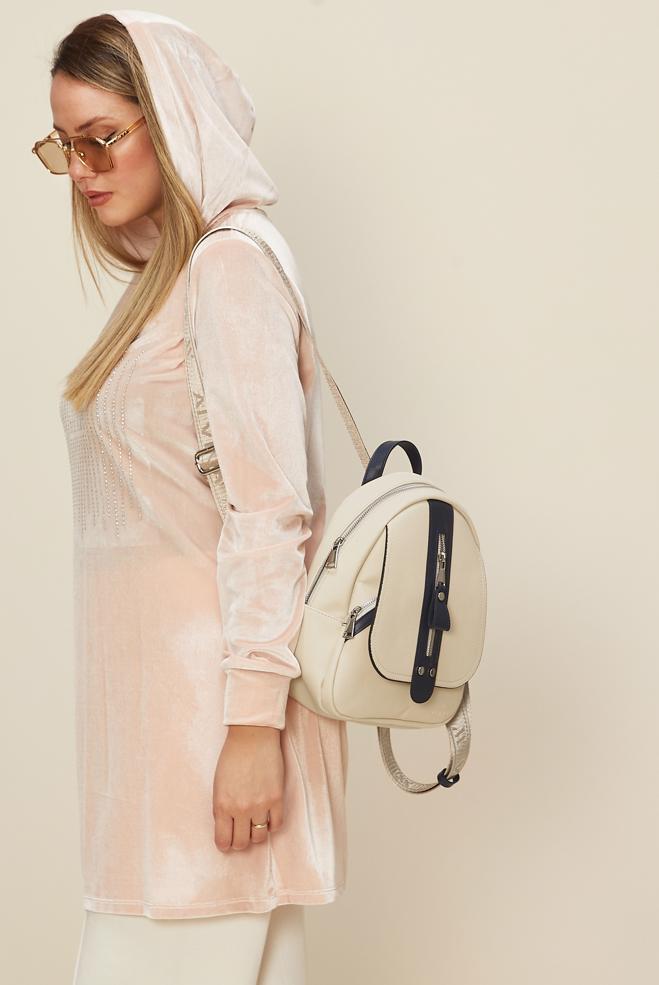 Vêtements hijab BEIGE SAC À DOS ALVINA 6058 - ALVİNA