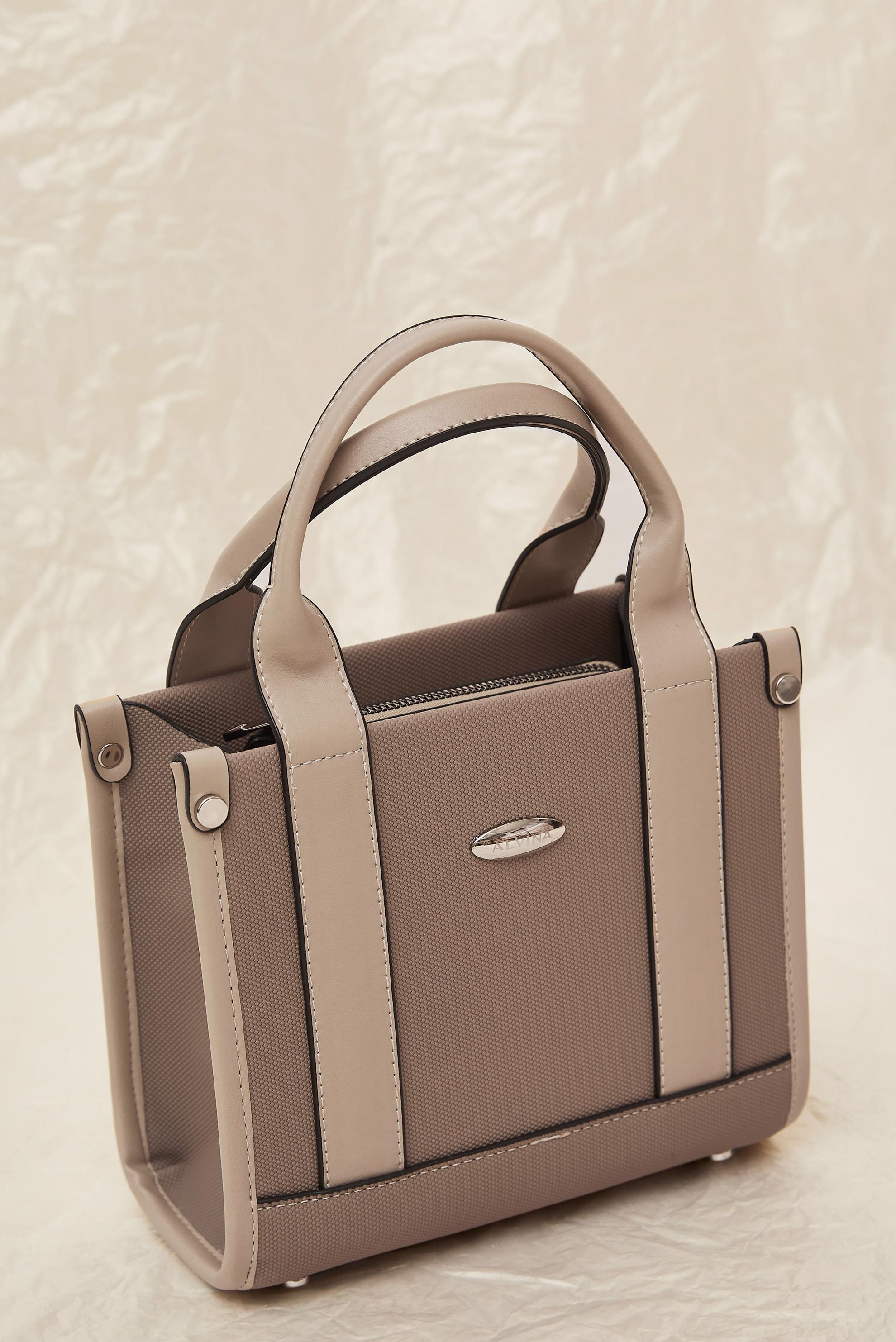 Tesettür giyim VİZON 6072 ALVİNA ÇANTA (DZM)