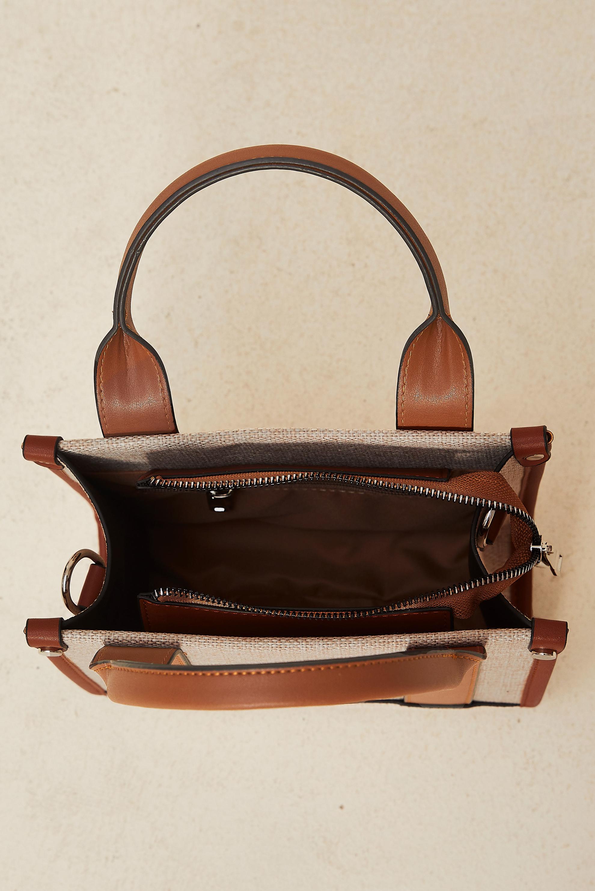 Tesettür giyim VİZON 6072 ALVİNA ÇANTA (DZM)