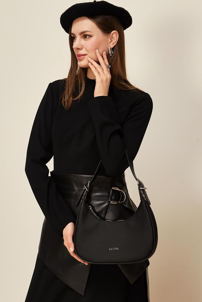 Vêtements hijab NOIR 664 ALVİNA ÇANTA (DZM) - ALVİNA