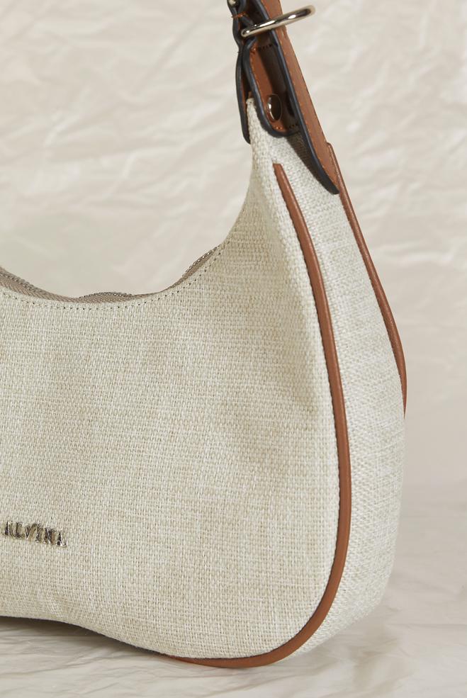 Hijab clothing WHITE ALVINA BAGUETTE BAG 664 - ALVİNA