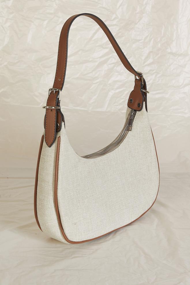 Hijab clothing WHITE ALVINA BAGUETTE BAG 664 - ALVİNA