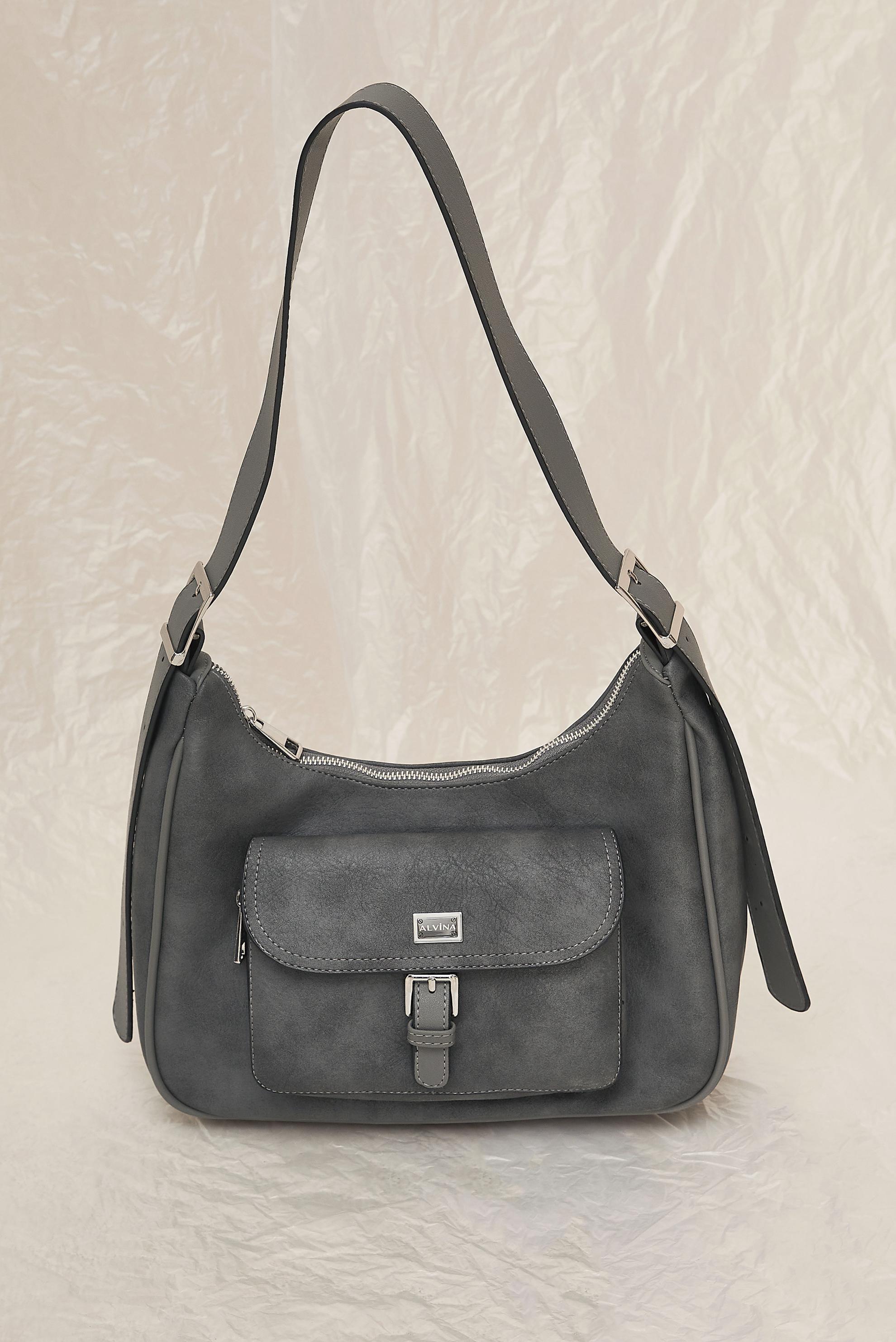 Tesettür giyim BEJ ALVİNA BAGET ÇANTA 702