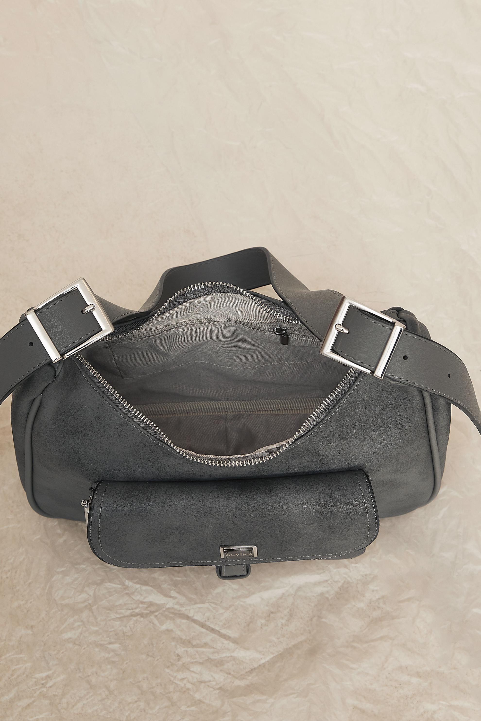 Tesettür giyim BEJ ALVİNA BAGET ÇANTA 702