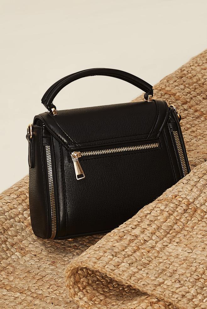 Vêtements hijab NOIR ALVINA MINI SAC ZIPPÉ 709 - ALVİNA