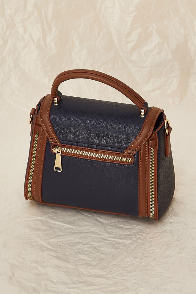 Vêtements hijab BLEU MARINE ALVINA MINI SAC ZIPPÉ 709 - ALVİNA