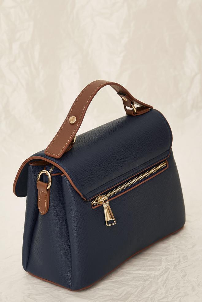 Vêtements hijab BLEU MARINE ALVINA SAC ZIPPÉ 710 - ALVİNA