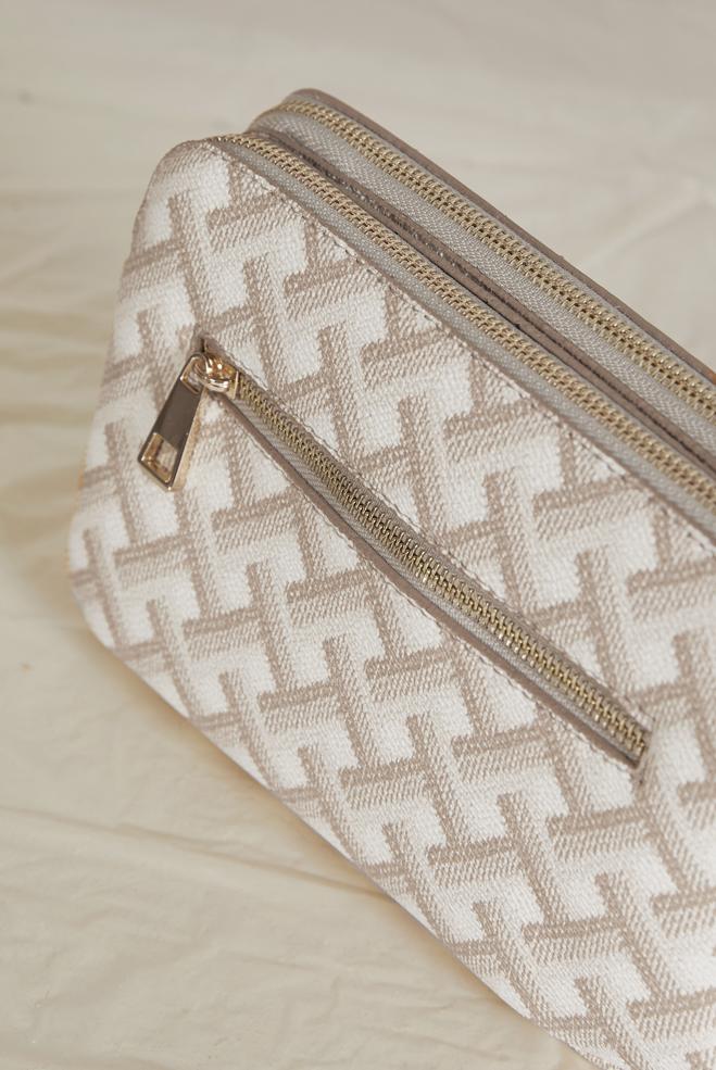 Vêtements hijab BLANC ALVINA SAC À MOTIFS 713 - ALVİNA