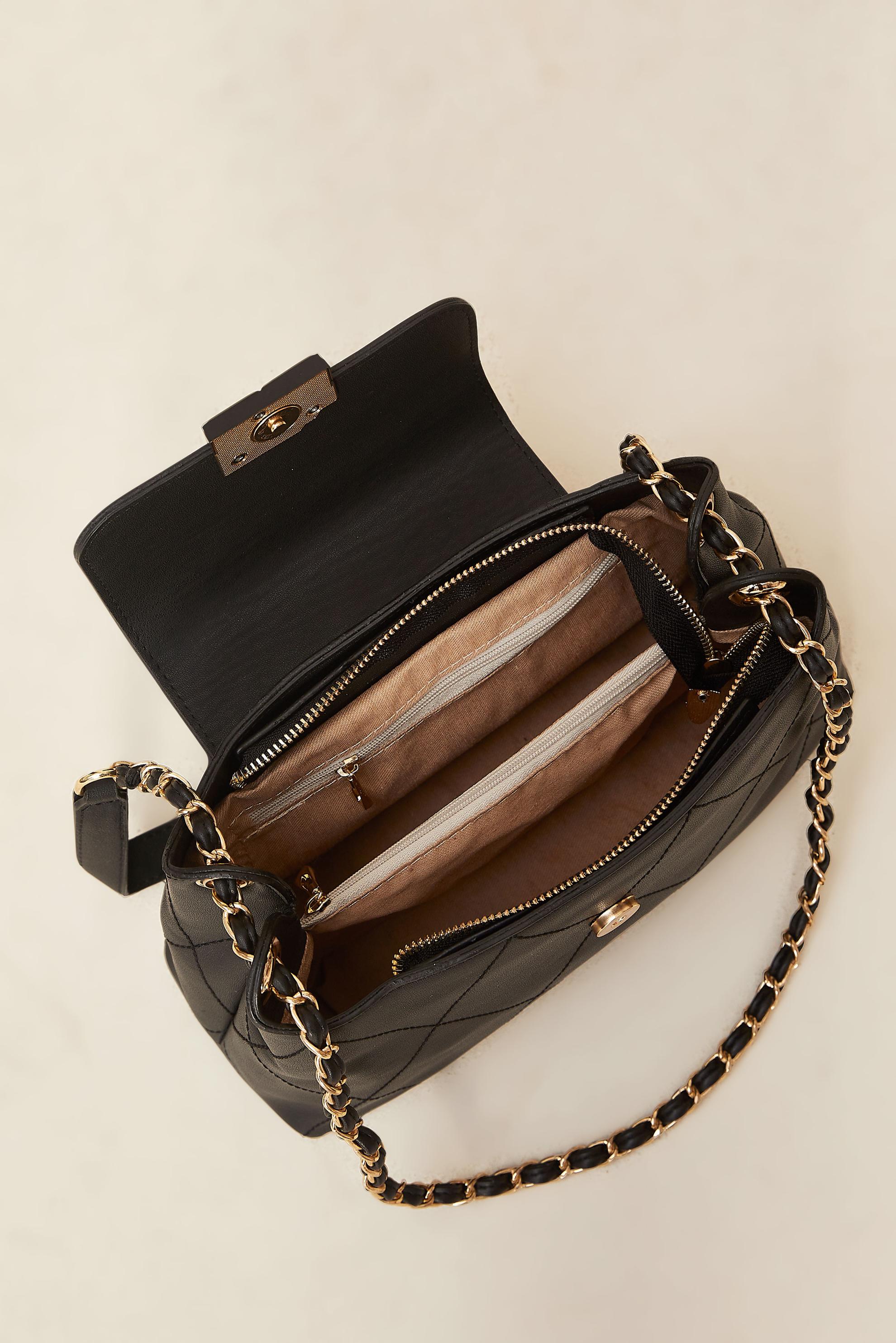 Tesettür giyim SİYAH ALVİNA ÇANTA 718