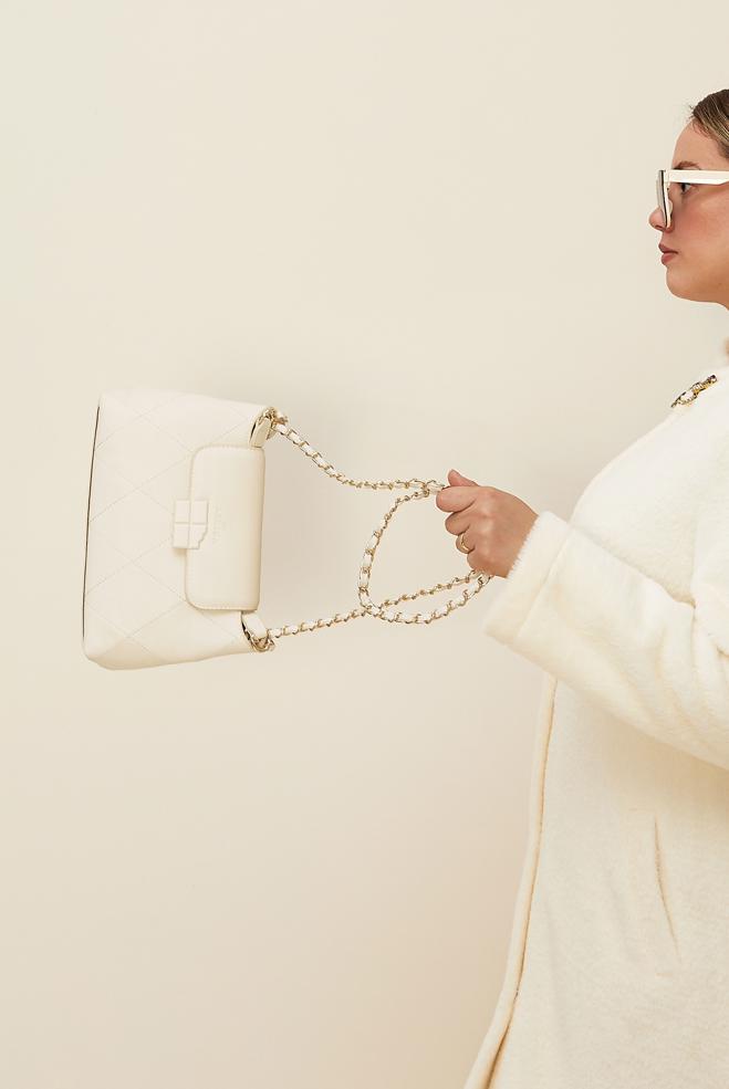 Vêtements hijab BLANC ALVINA SAC 718 - ALVİNA