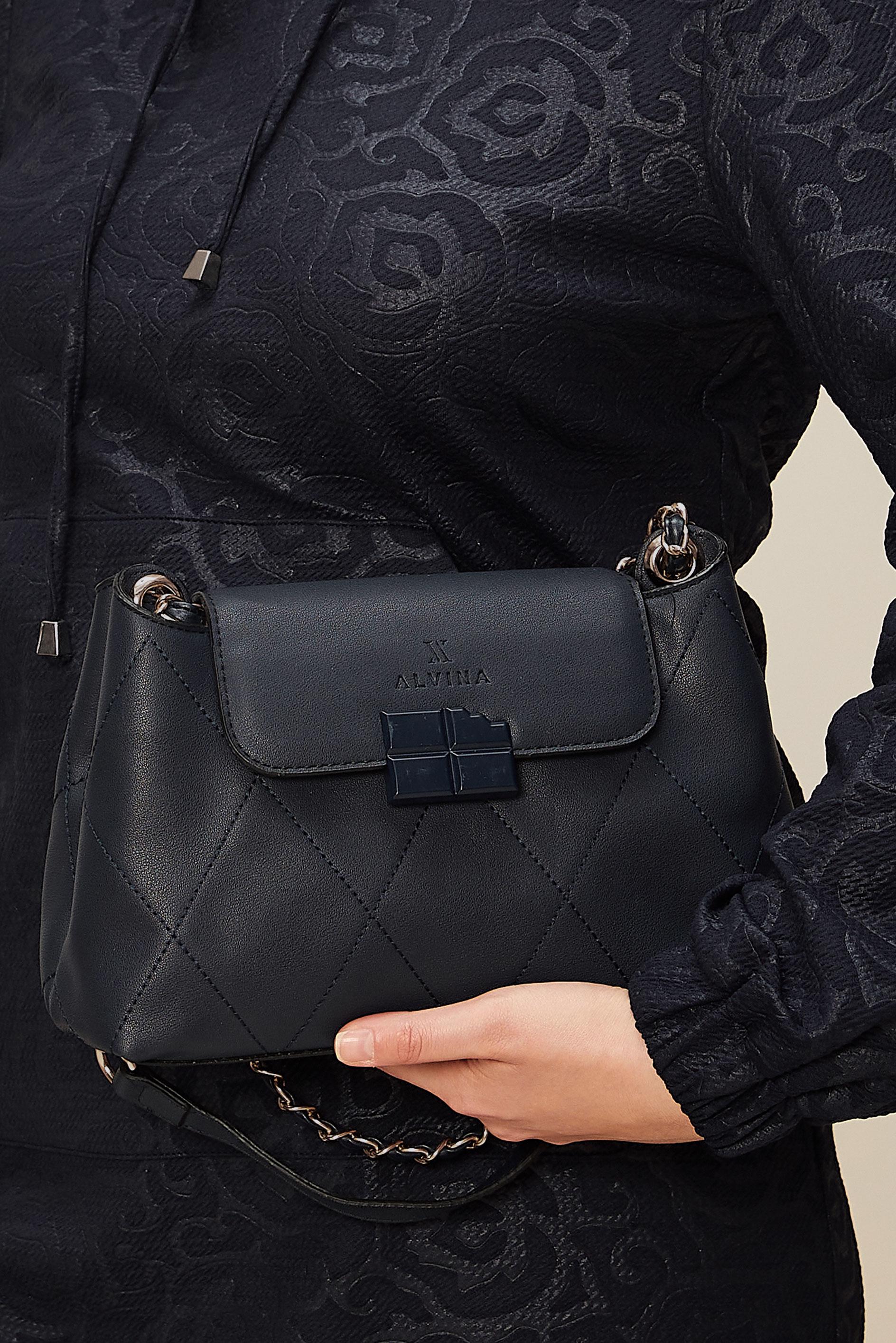 Tesettür giyim LACİVERT ALVİNA ÇANTA 718