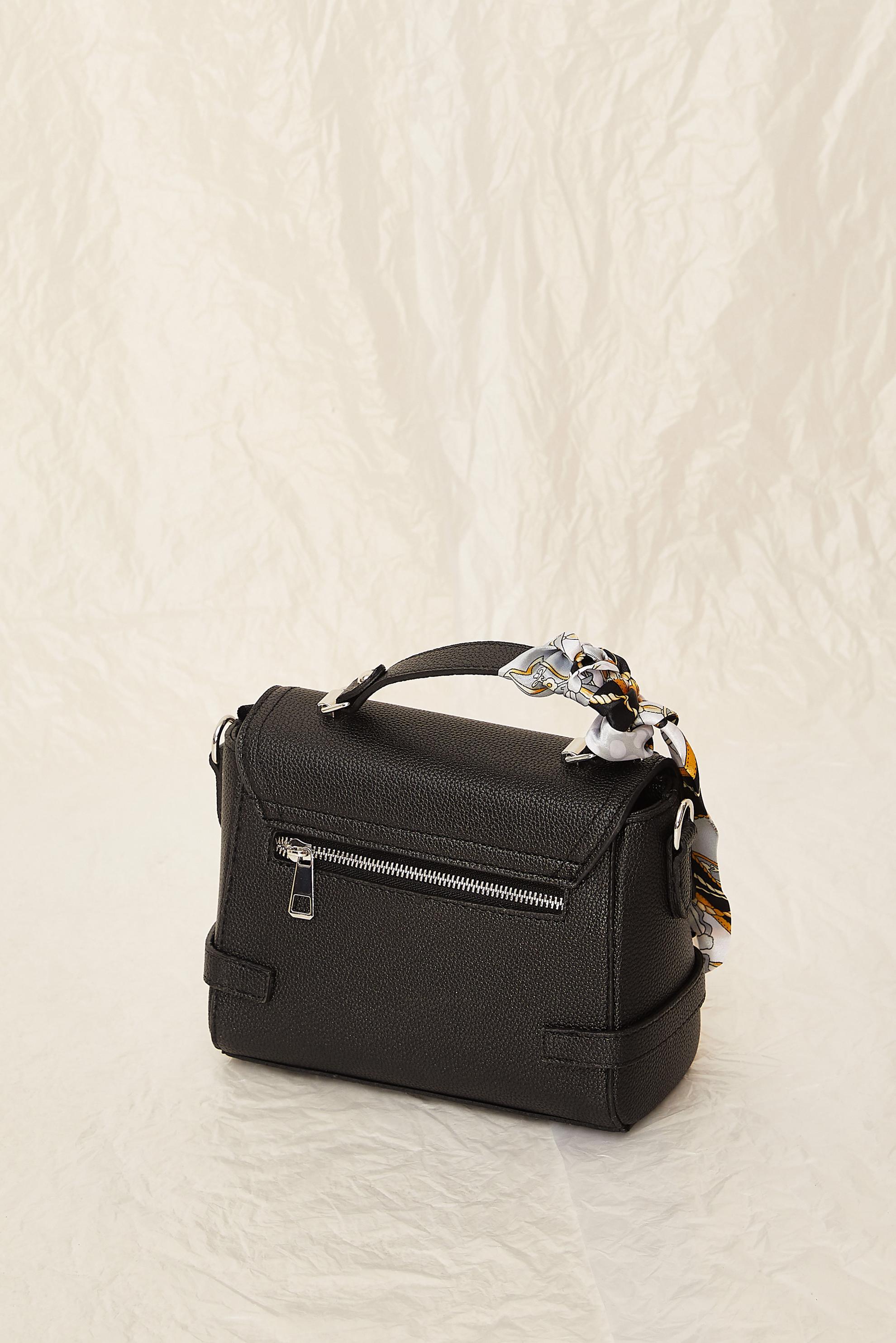 Vêtements hijab NOIR ALVINA SAC À MAIN AVEC ÉCHARPE 0719