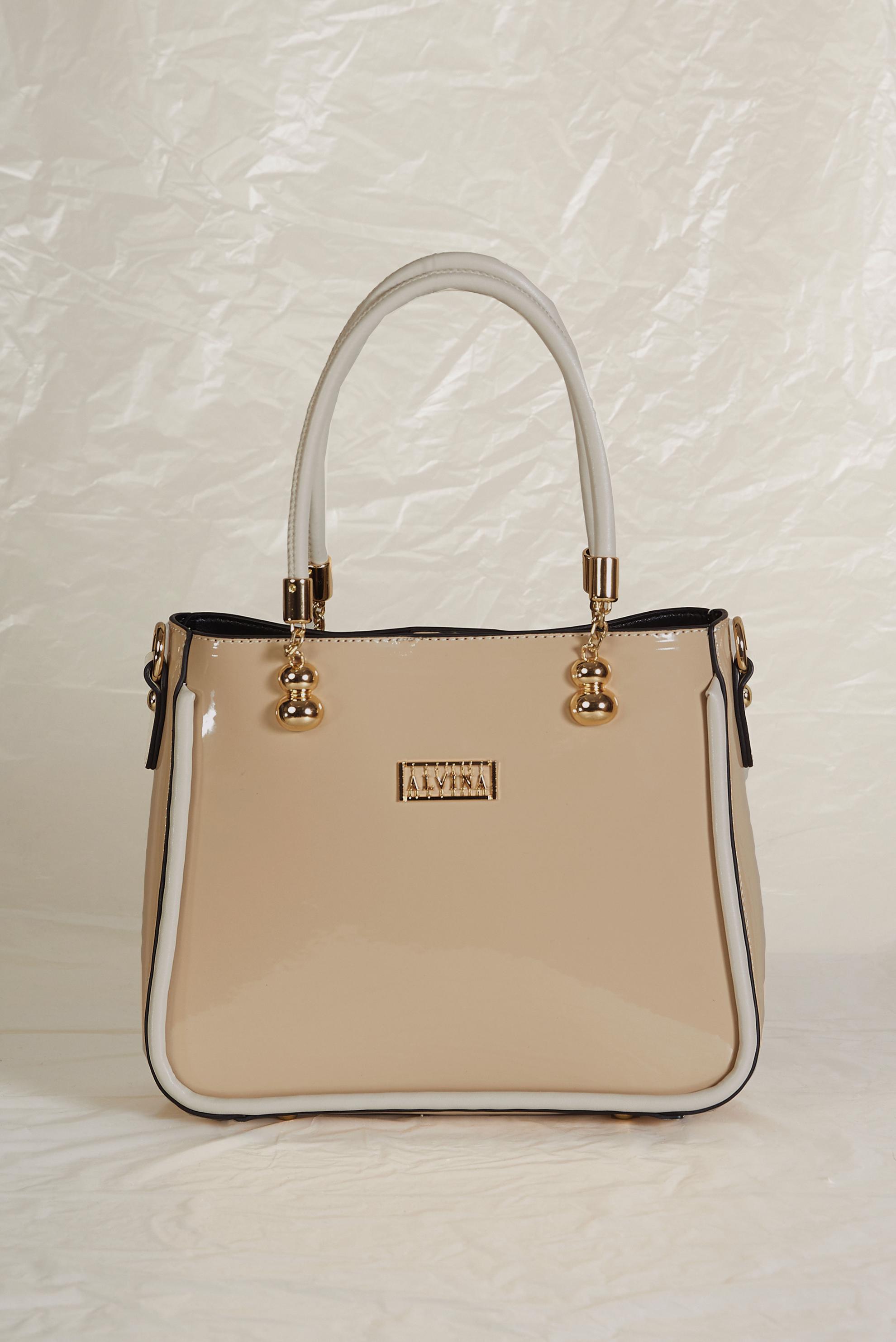 Vêtements hijab BLANC ALVINA SAC EN SIMILICUIR 812