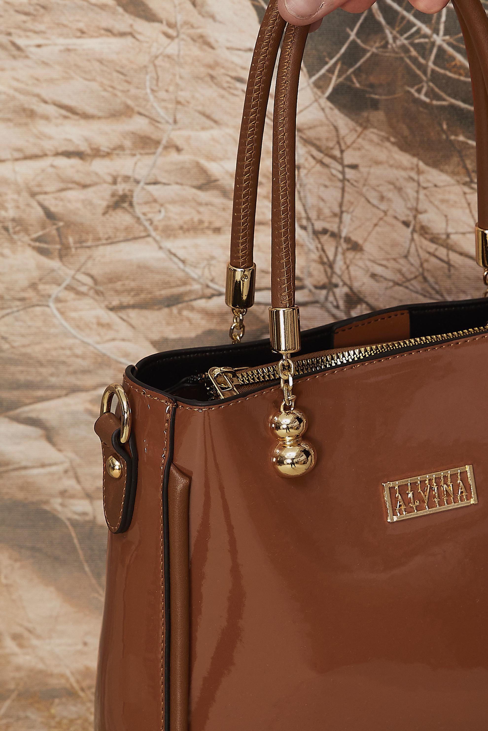 Vêtements hijab TABA ALVINA SAC EN SIMILICUIR 812