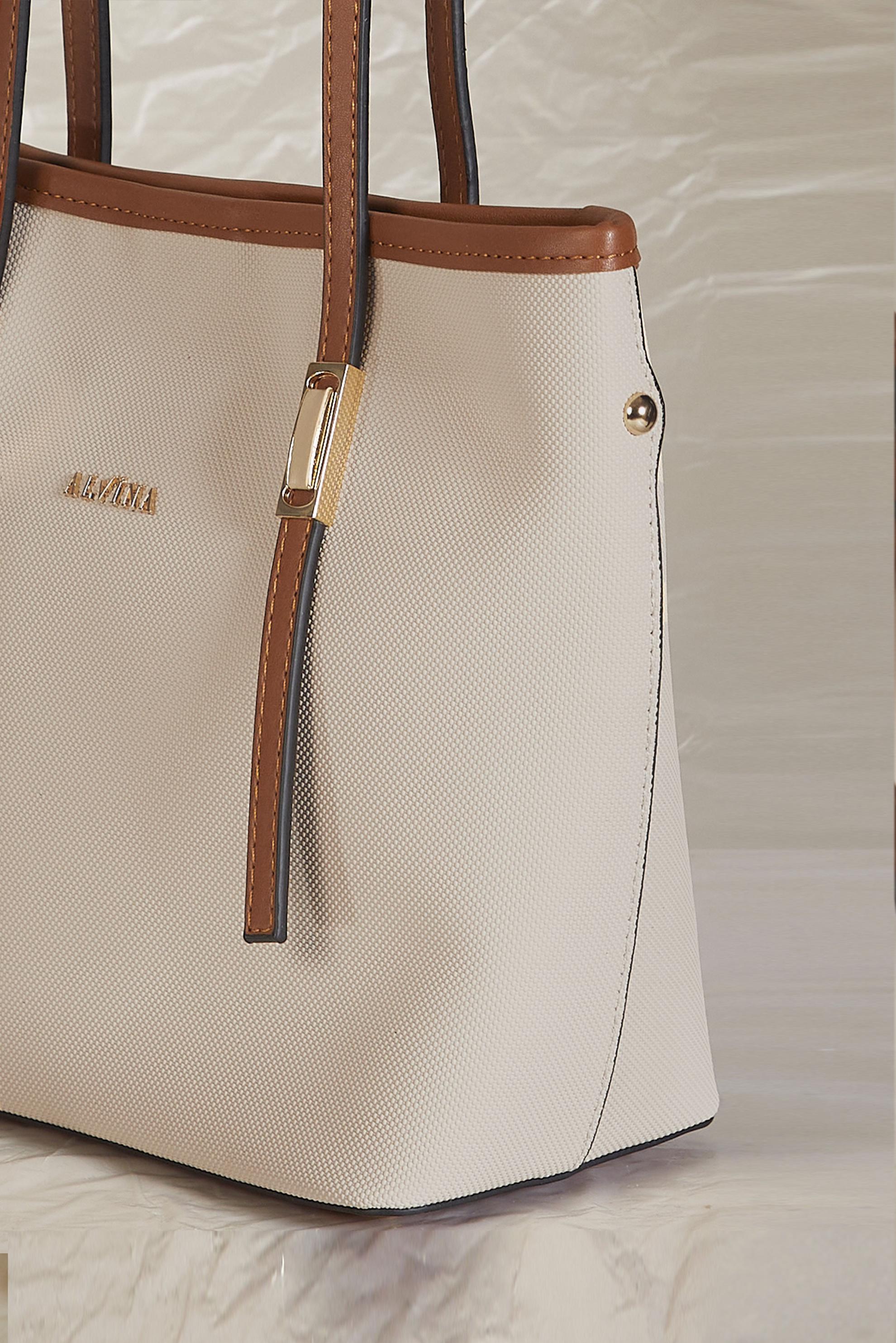 Vêtements hijab BLANC ALVINA SAC FOURRE-TOUT EN SIMILICUIR 824