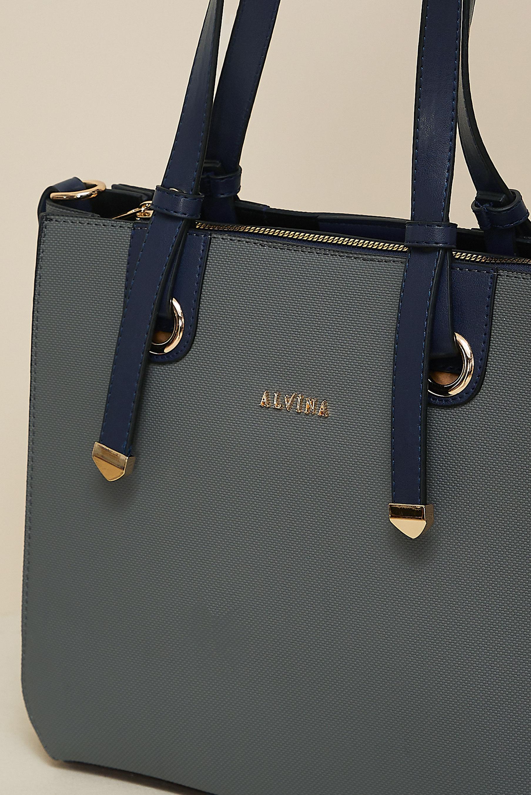 Tesettür giyim GRİ ALVİNA SUNİ DERİ OMUZ ÇANTASI 840