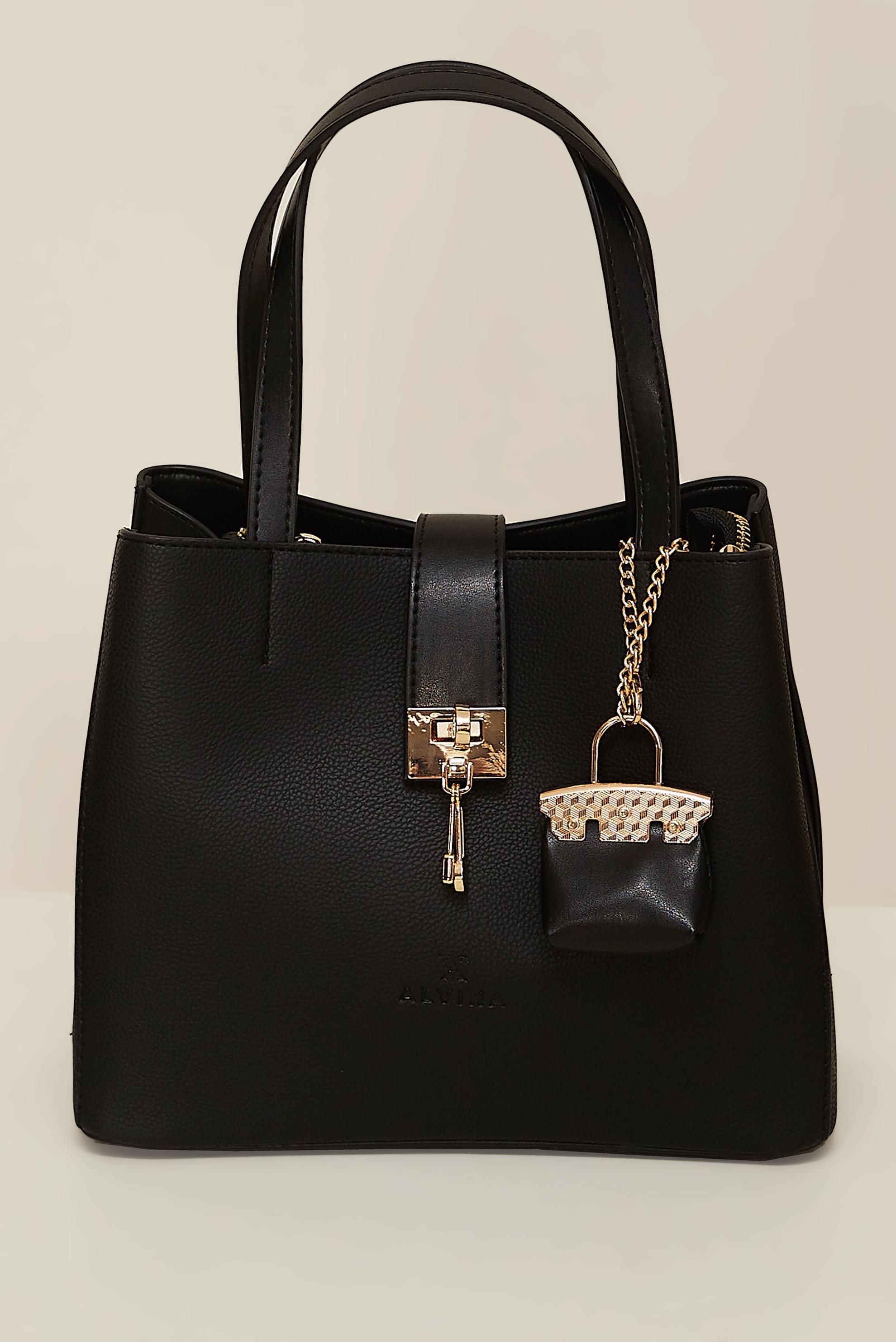 Hijab clothing BLACK ALVINA CHARM DETAILED BAG 900