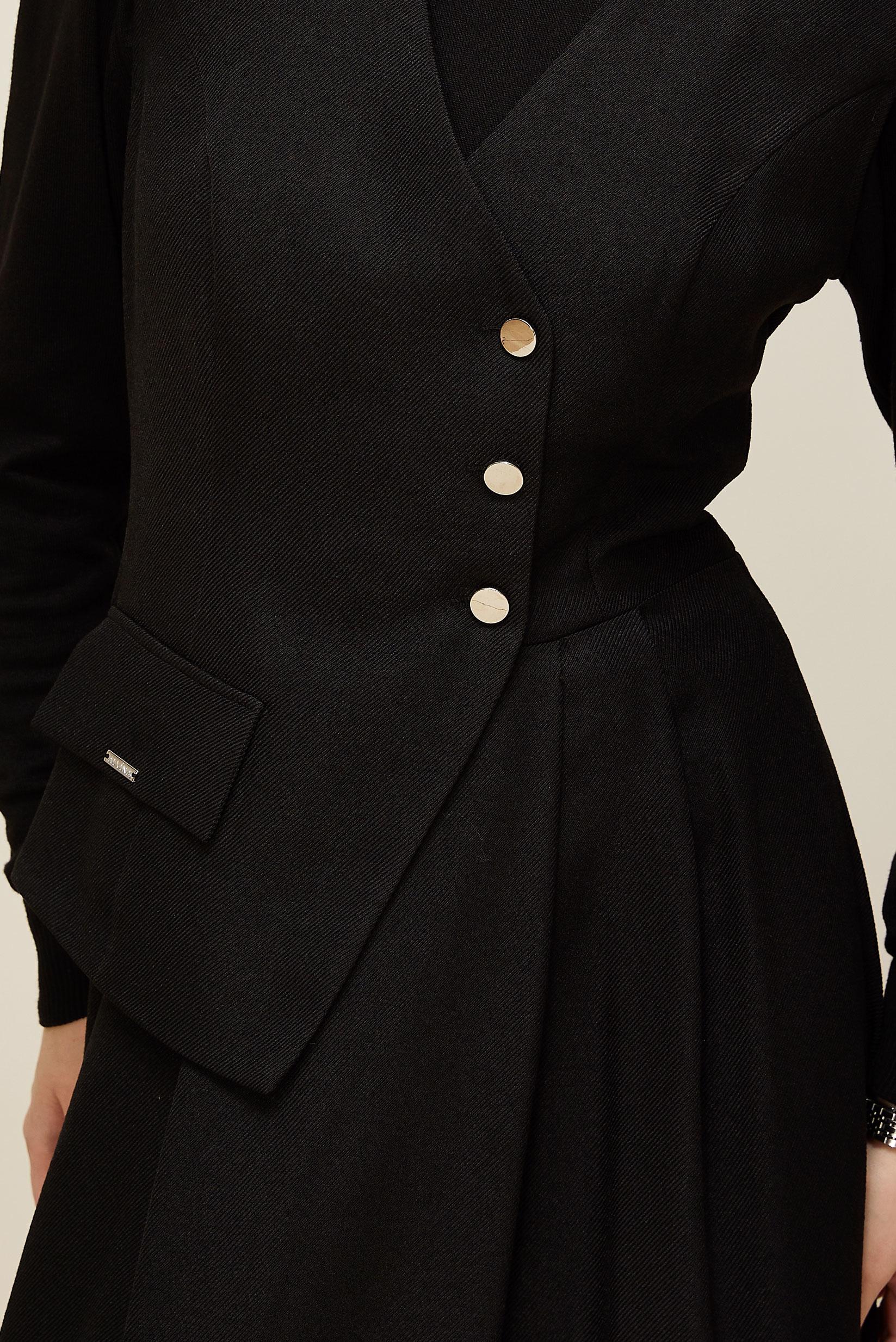 Hijab clothing BLACK PINAFORE DRESS 45940