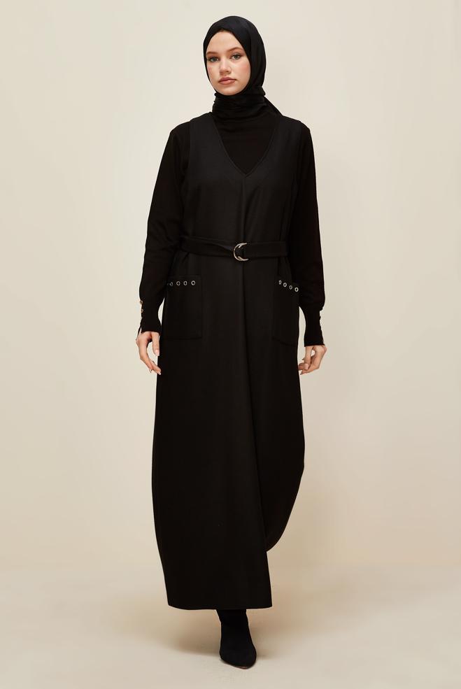 Hijab clothing BLACK 45950 44115 JİLE 40-48 TEK 42 - ALVİNA