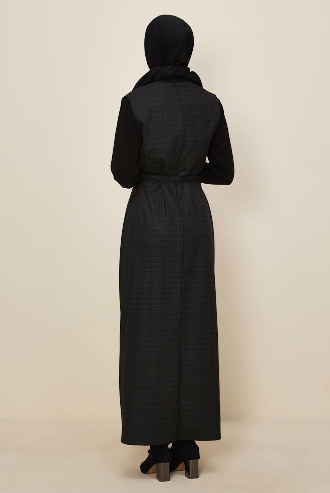 Tesettür giyim SİYAH 45954 NEW SANTİAGO JİLE 38-44 TEK 40 - ALVİNA