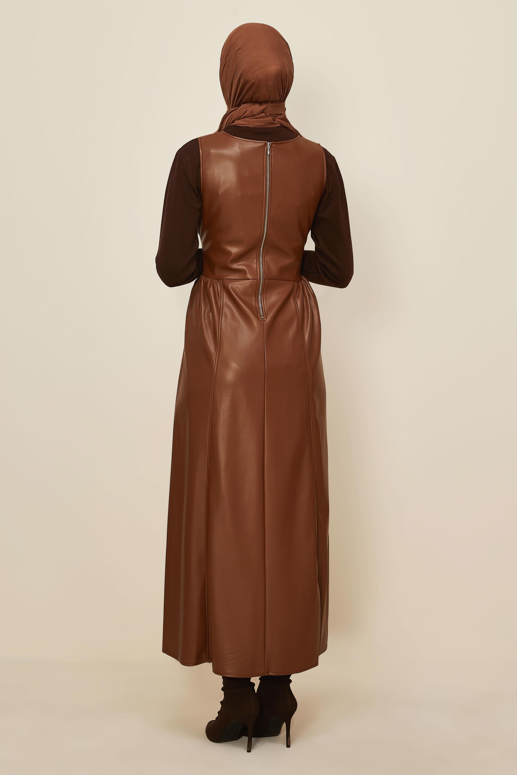 Hijab clothing TABA 46092 ZARA DERİ JİLE 38-42 TEK 40