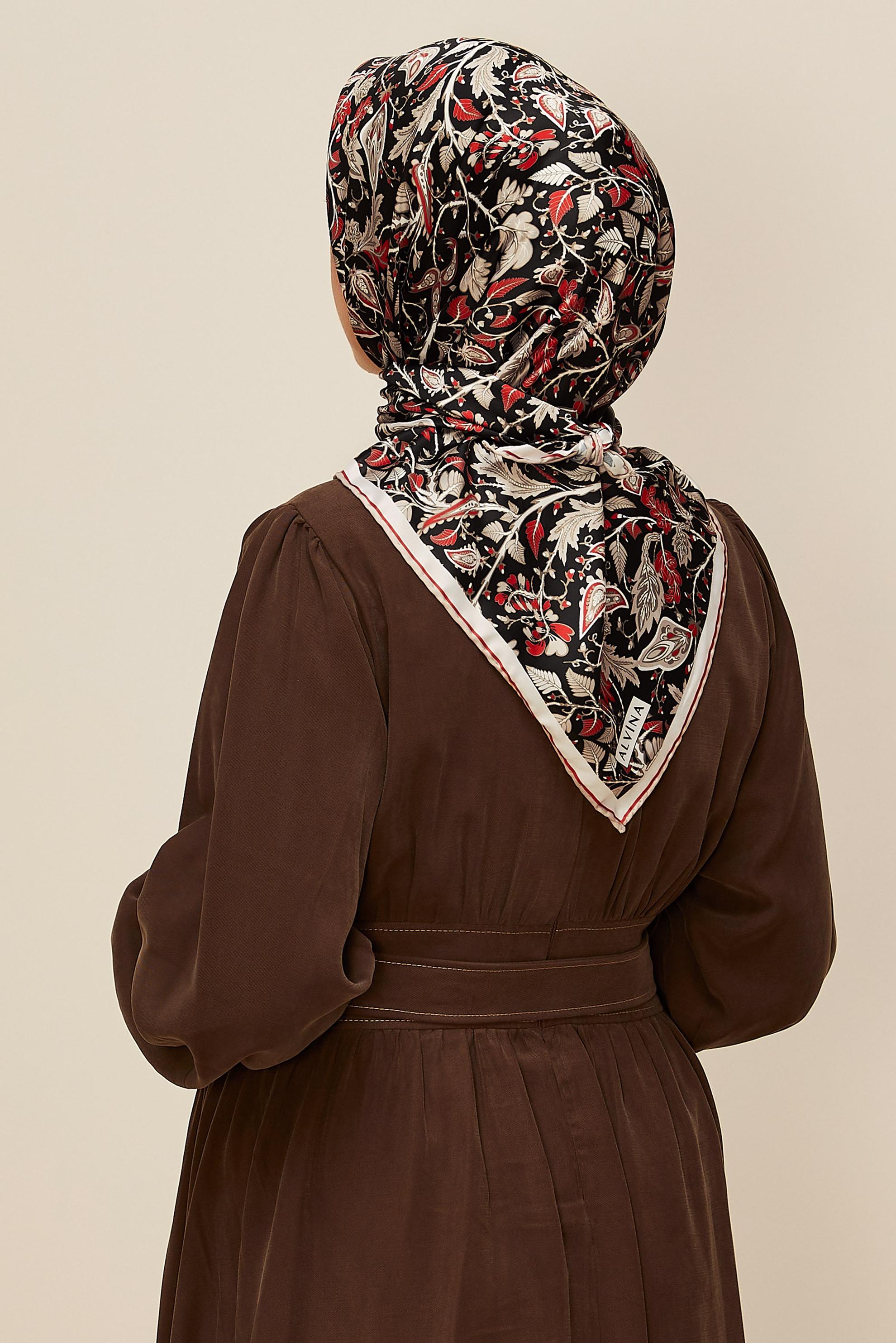 Vêtements hijab VISON ÉCHARPE À MOTIFS ALVINA 10609