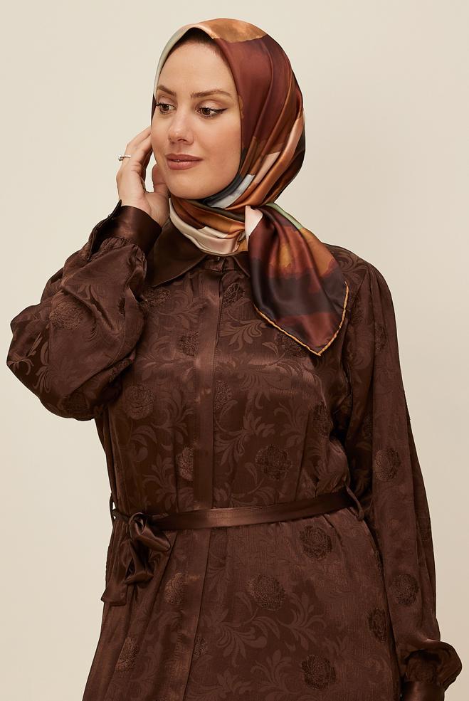 Vêtements hijab TABA 10613 ALVİNA REYON EŞARPP (HNM) - ALVİNA